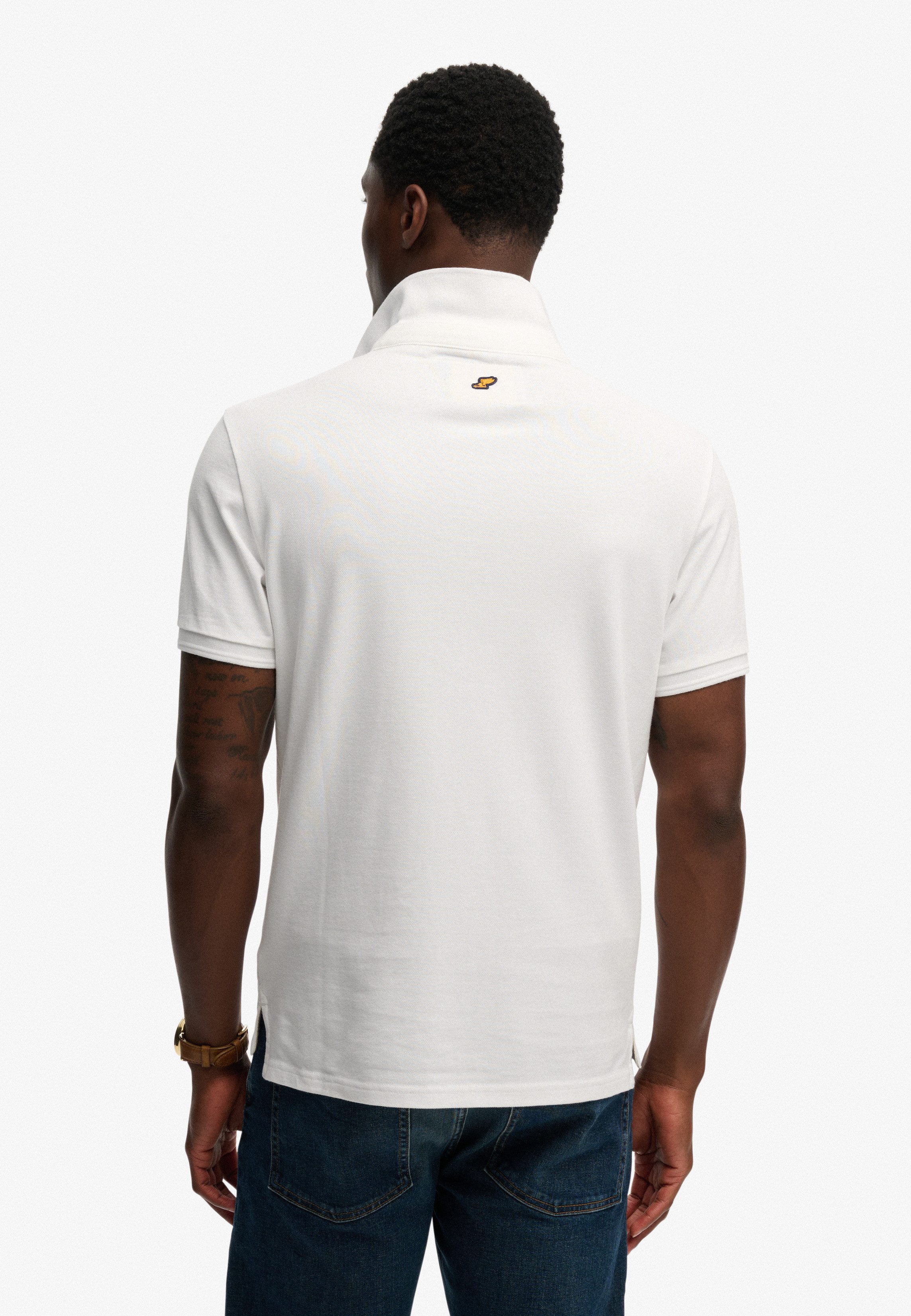 Superdry Poloshirt CLASSIC PIQUE POLO Baumwolle, relaxed fit – Bild 3 von 5