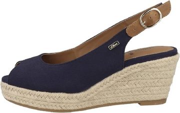 s.Oliver 5-29600-28 805 Keilsandalette Wedge Espadrille mit Schnalle