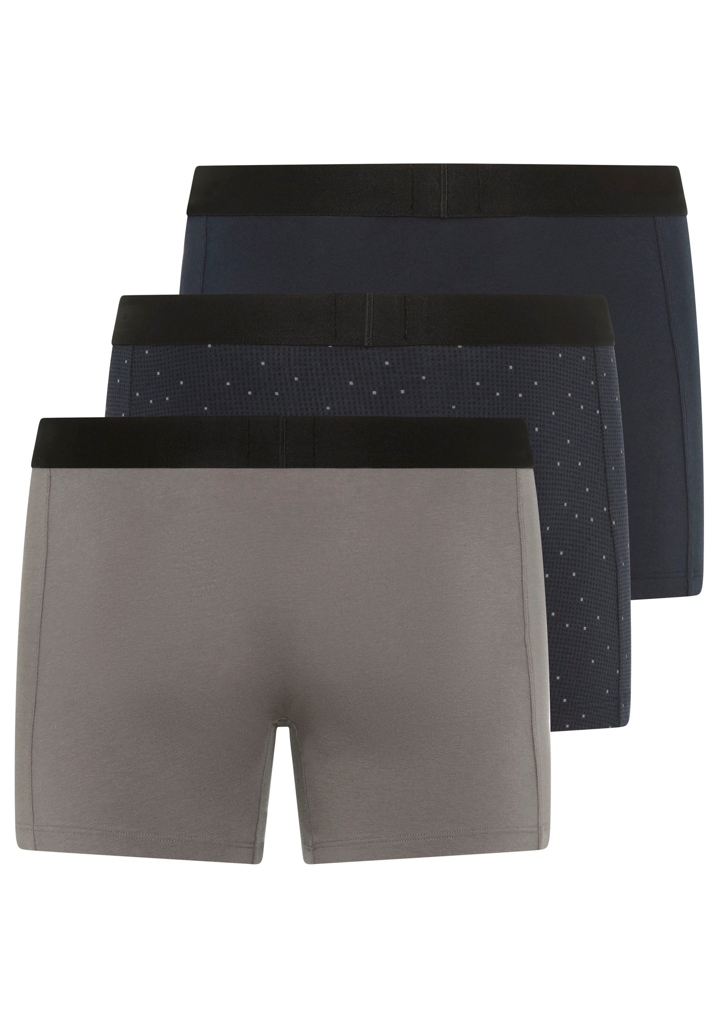 BOSS Boxershorts Boxer Brief 3P BOSS ONE (3-St) elastischer Bund mit Logo, günstig online kaufen