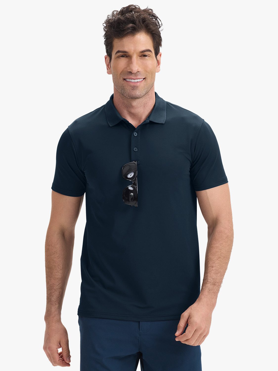 33,000ft Poloshirt Herren Polohemd