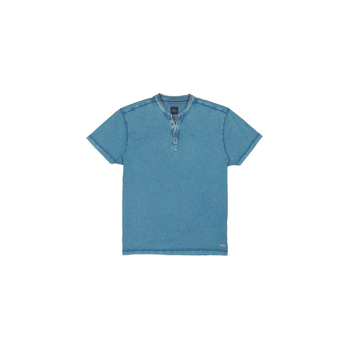 Engbers Rundhalsshirt blau (1-tlg)