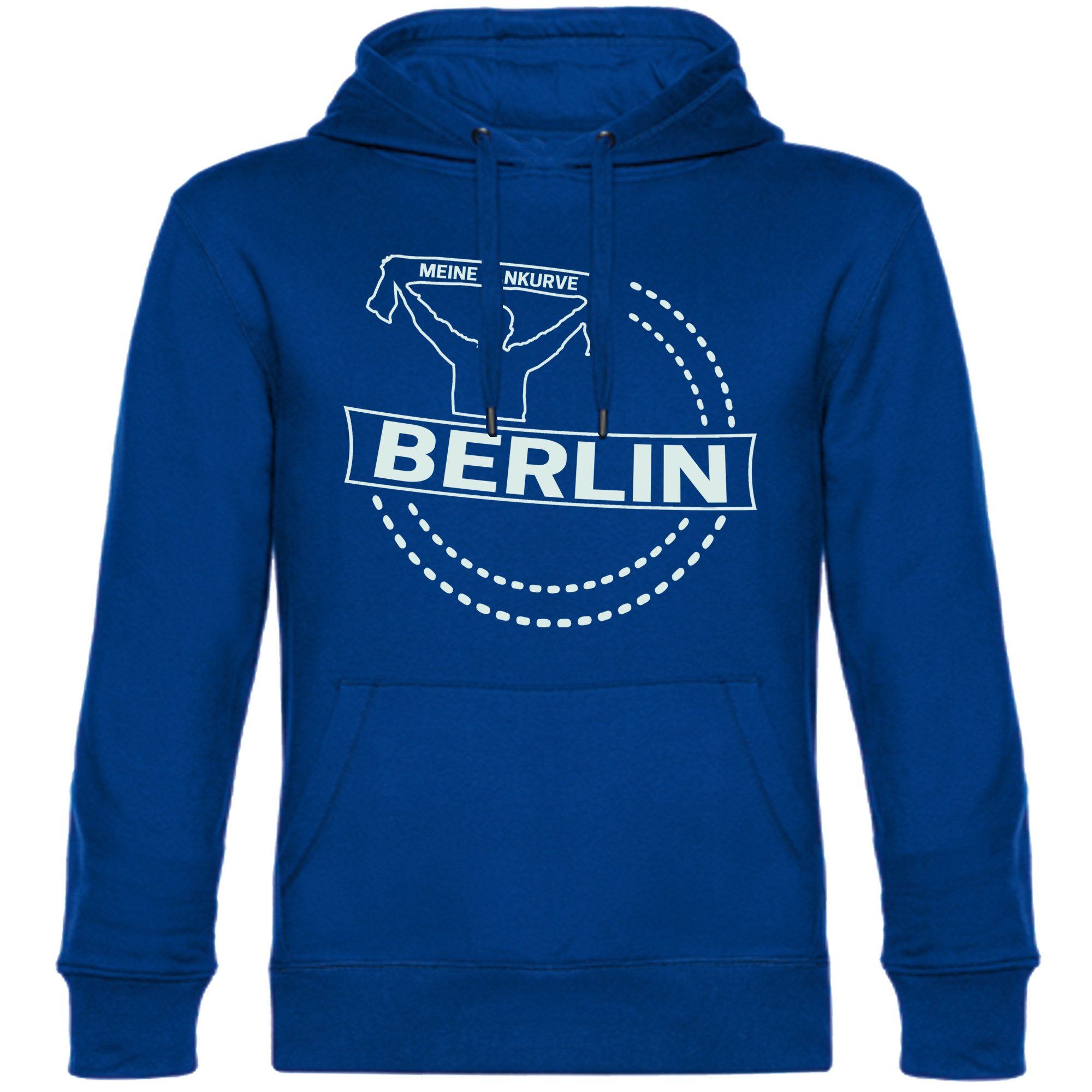 multifanshop Kapuzensweatshirt Berlin blau - Meine günstig online kaufen