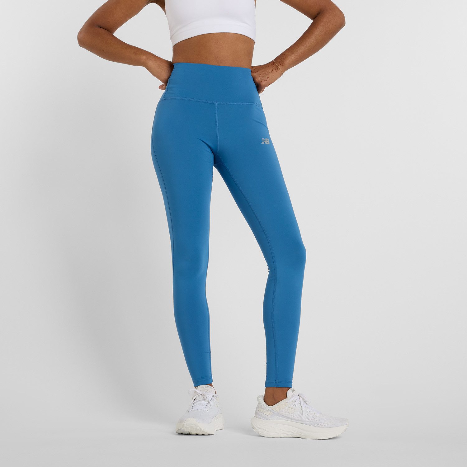 New Balance Lauftights Sleek High Rise Legging 27" günstig online kaufen