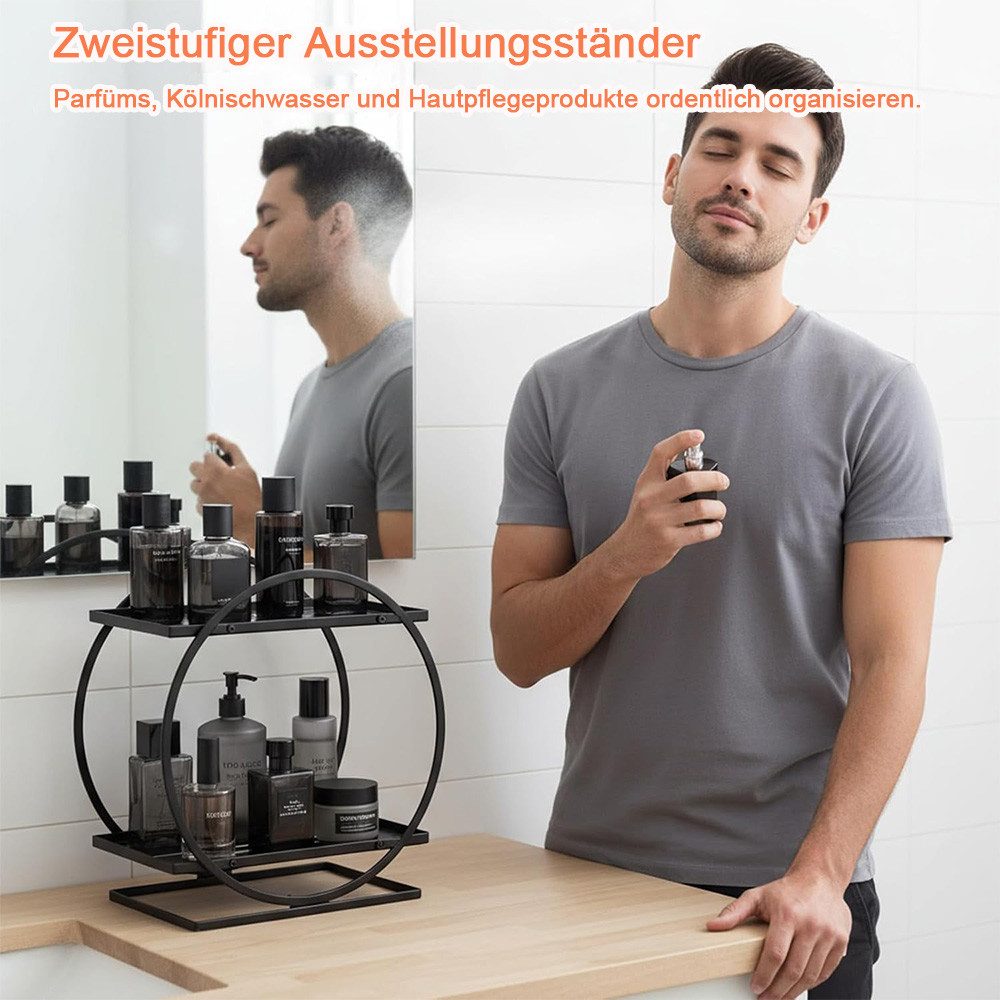 TUWENA Make-Up Organizer Makeup Organizer, 2 Stöckiger Kosmetik Aufbewahrun günstig online kaufen