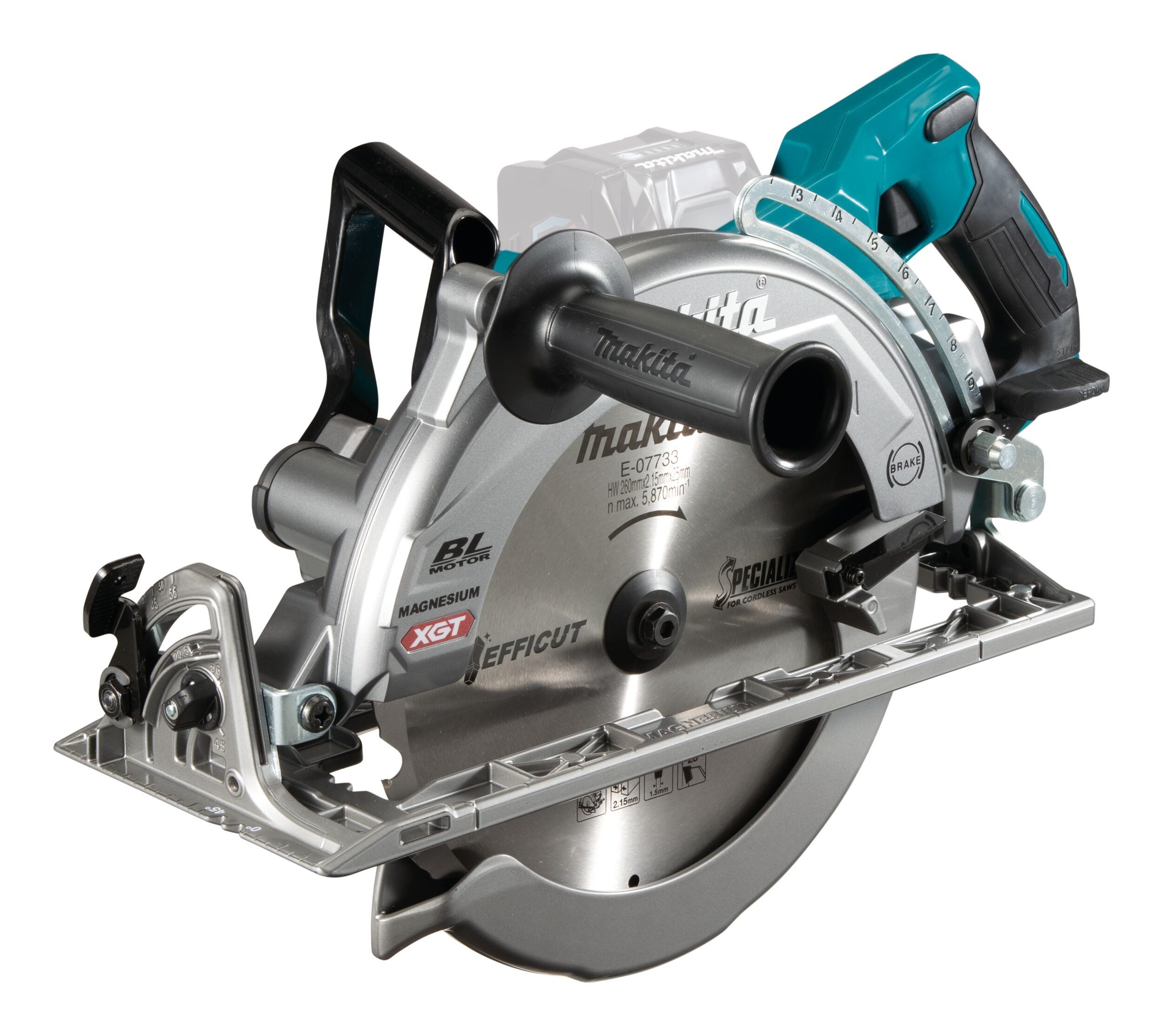 Makita Akku-Handkreissäge, XGT, RS002GZ, 40V, 95 mm, Ohne Akku - im Karton