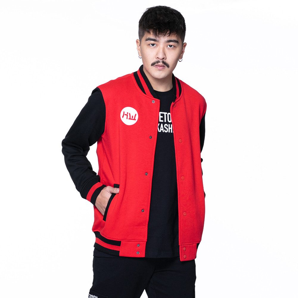 HIDETOSHI WAKASHIMA Collegejacke HIDETOSHI WAKASHIMA "Asakusa" Herren College Jacke im klassischen College Jacken Design