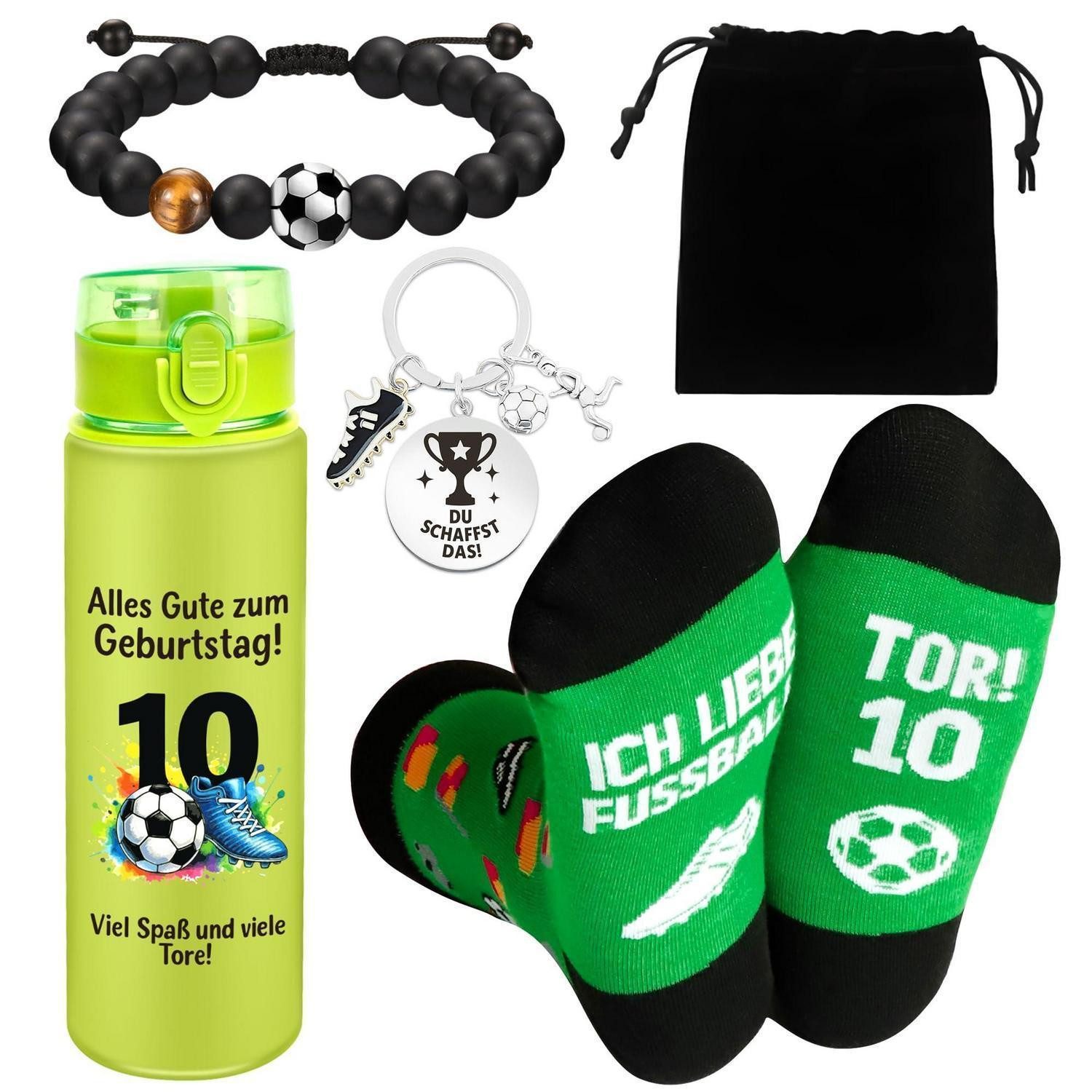 LuxusKollektion Geschenkbox Fußball Geschenkset 5-teilig