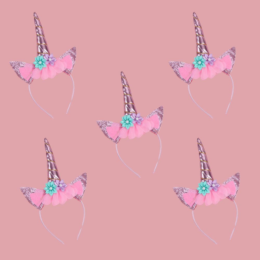 ZanMax Haarband Rosa modische und 5-tlg. Kreative Halloween-Stirnbänder