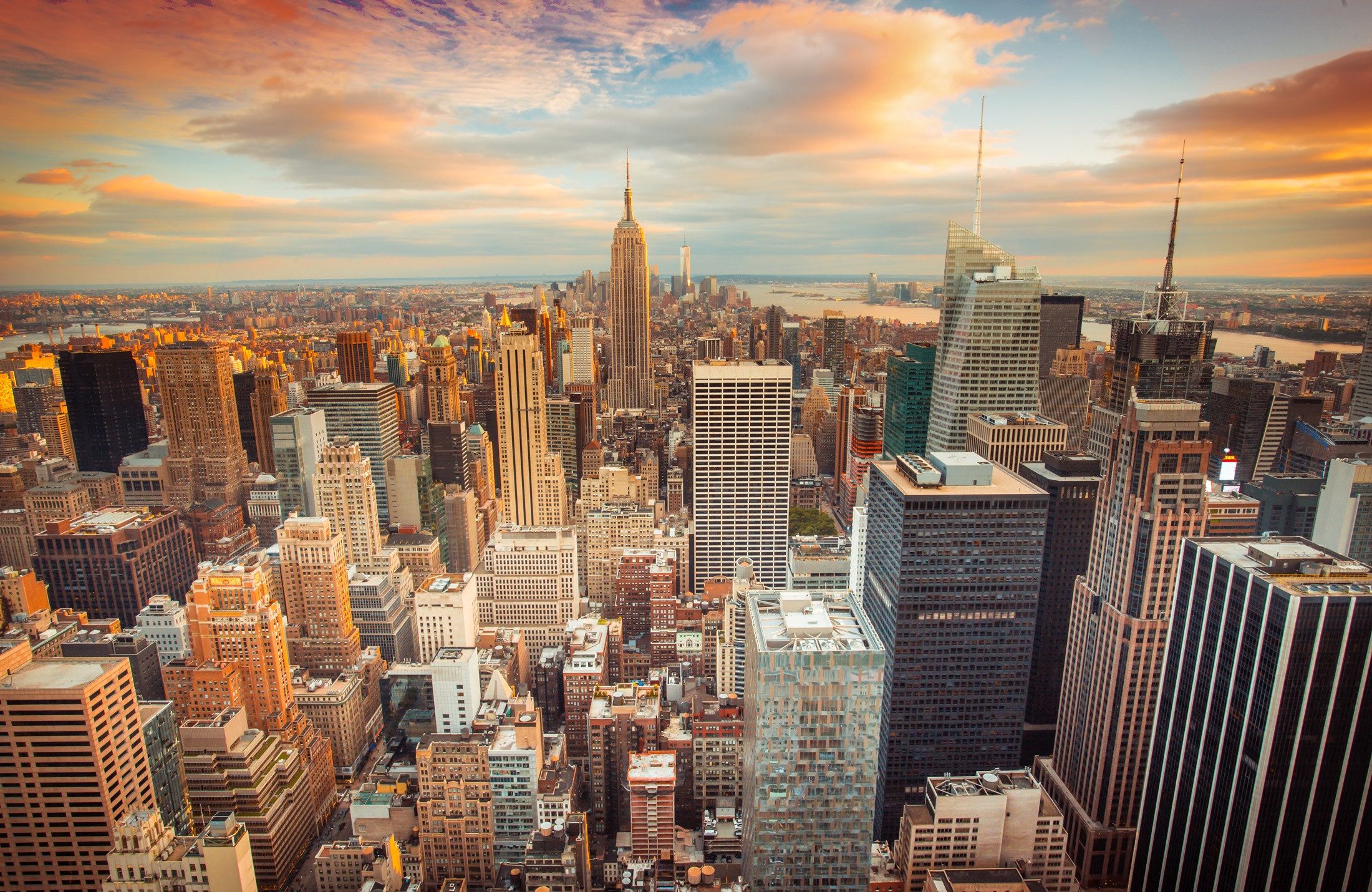 Fototapete VLIES-Tapete Premium "Manhattan Midtown"