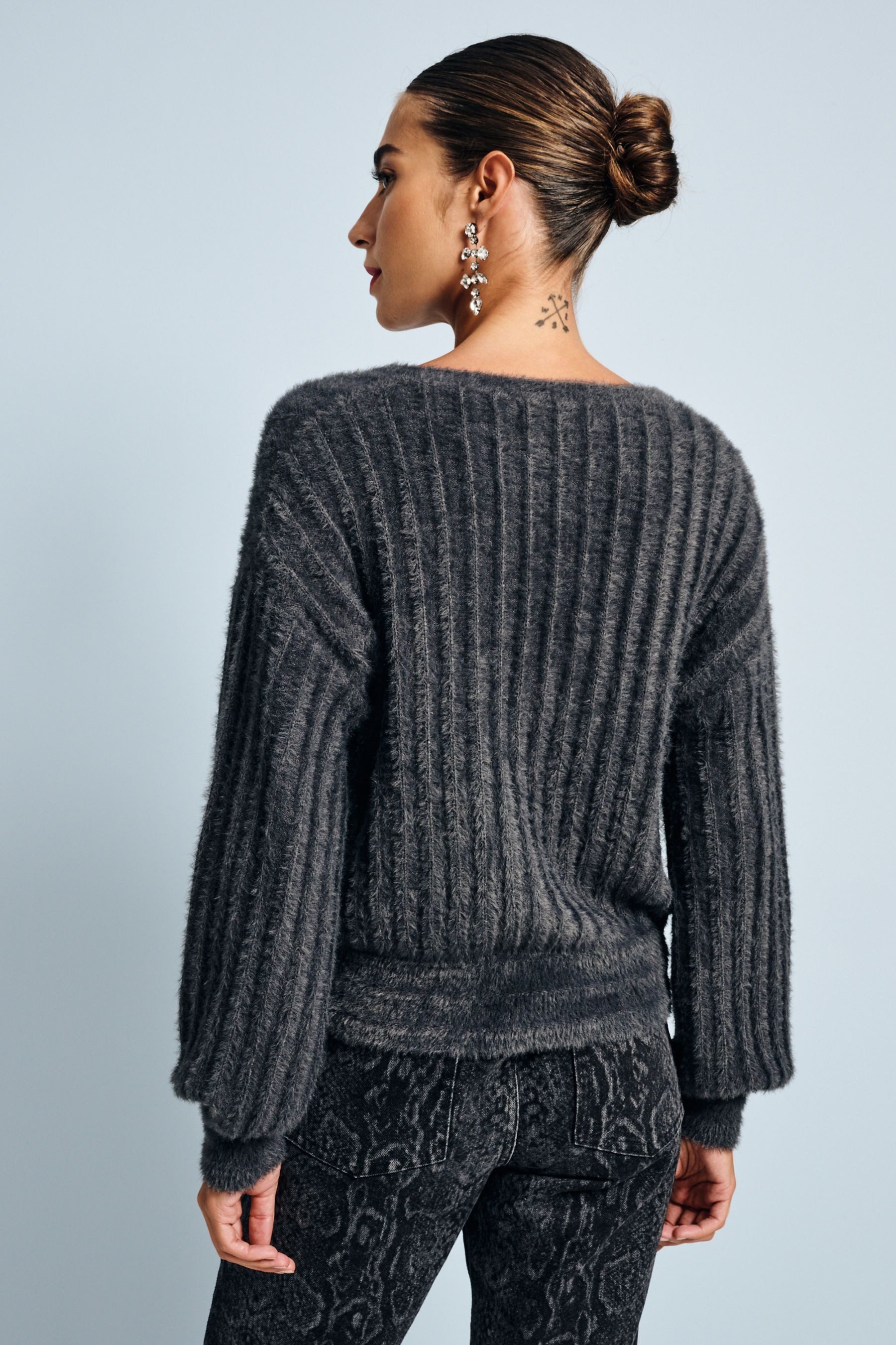 Next Strickjacke Weiche, gerippte Strickjacke mit günstig online kaufen