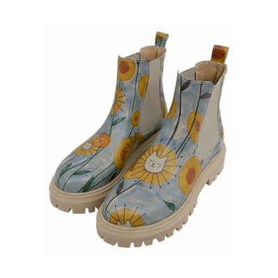 DOGO Cat Flower Chelseaboots Vegan