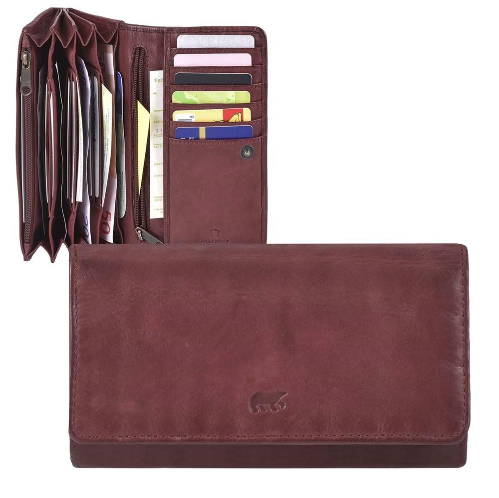 Bear Design Geldbörse "Noor" Cow Lavato Leder, Damenbörse, Portemonnaie, 12 günstig online kaufen