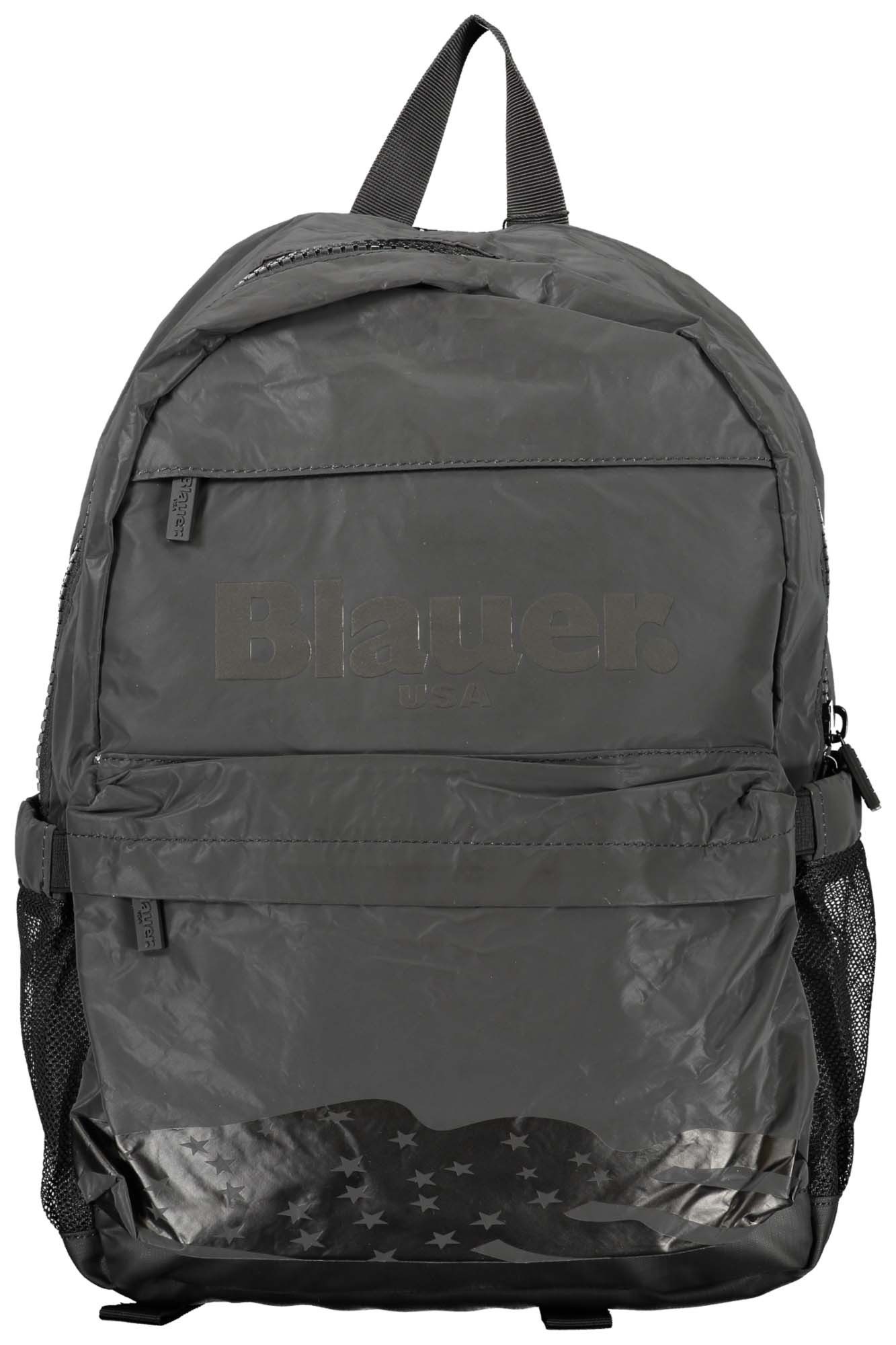 Blauer Rucksack, Schwarzer Herren-Rucksack mit Laptop-Fach und vielen Taschen