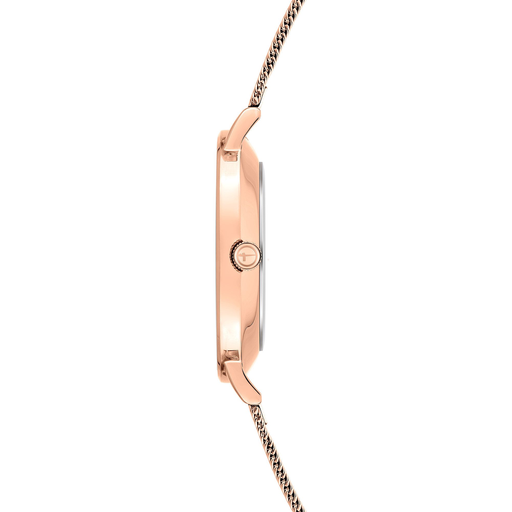 Tamaris Quarzuhr Shiny Sparkle Edelstahl