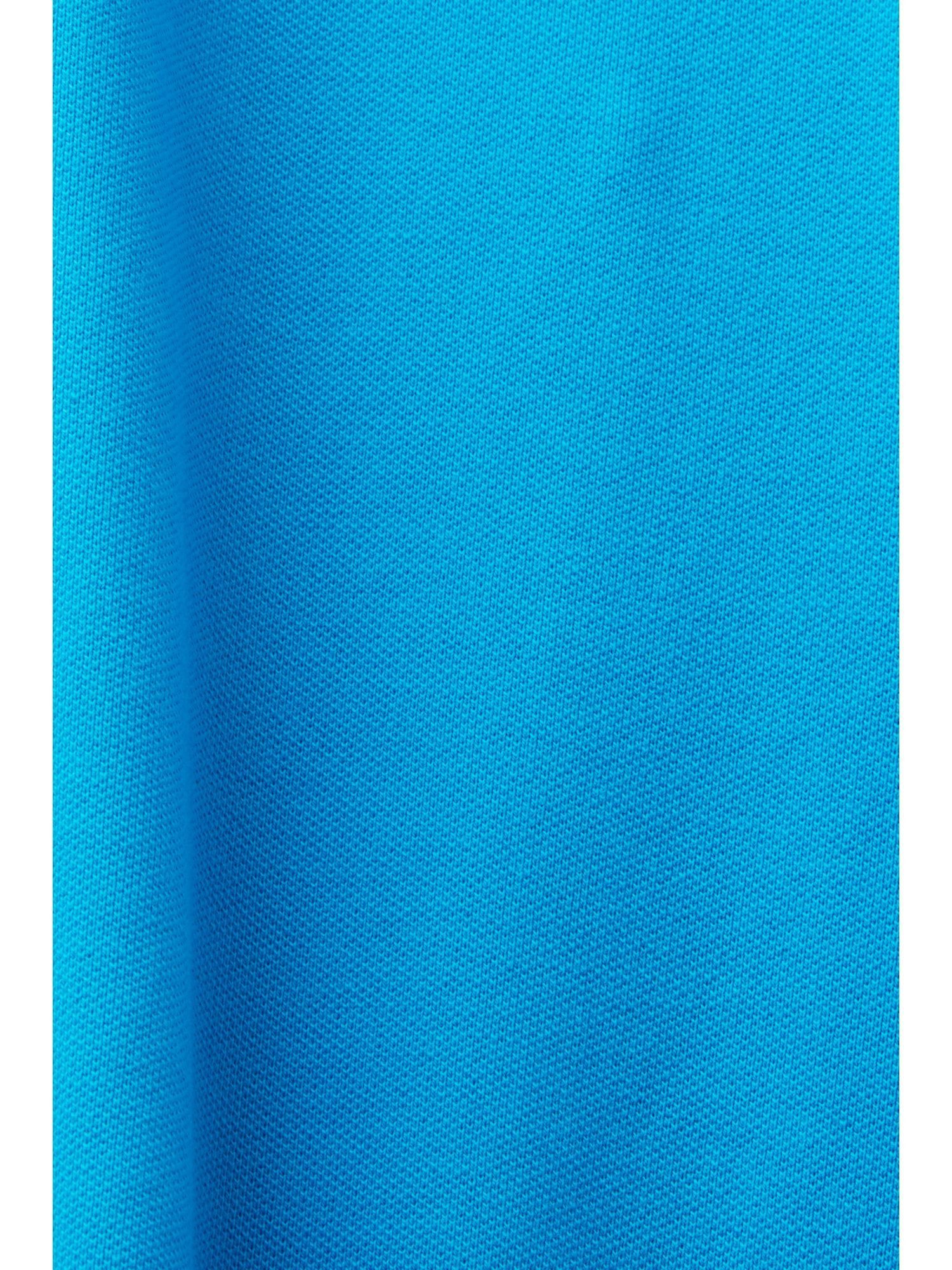 Charakteristisches sports esprit BRIGHT Piqué-Poloshirt (1-tlg) T-Shirt BLUE