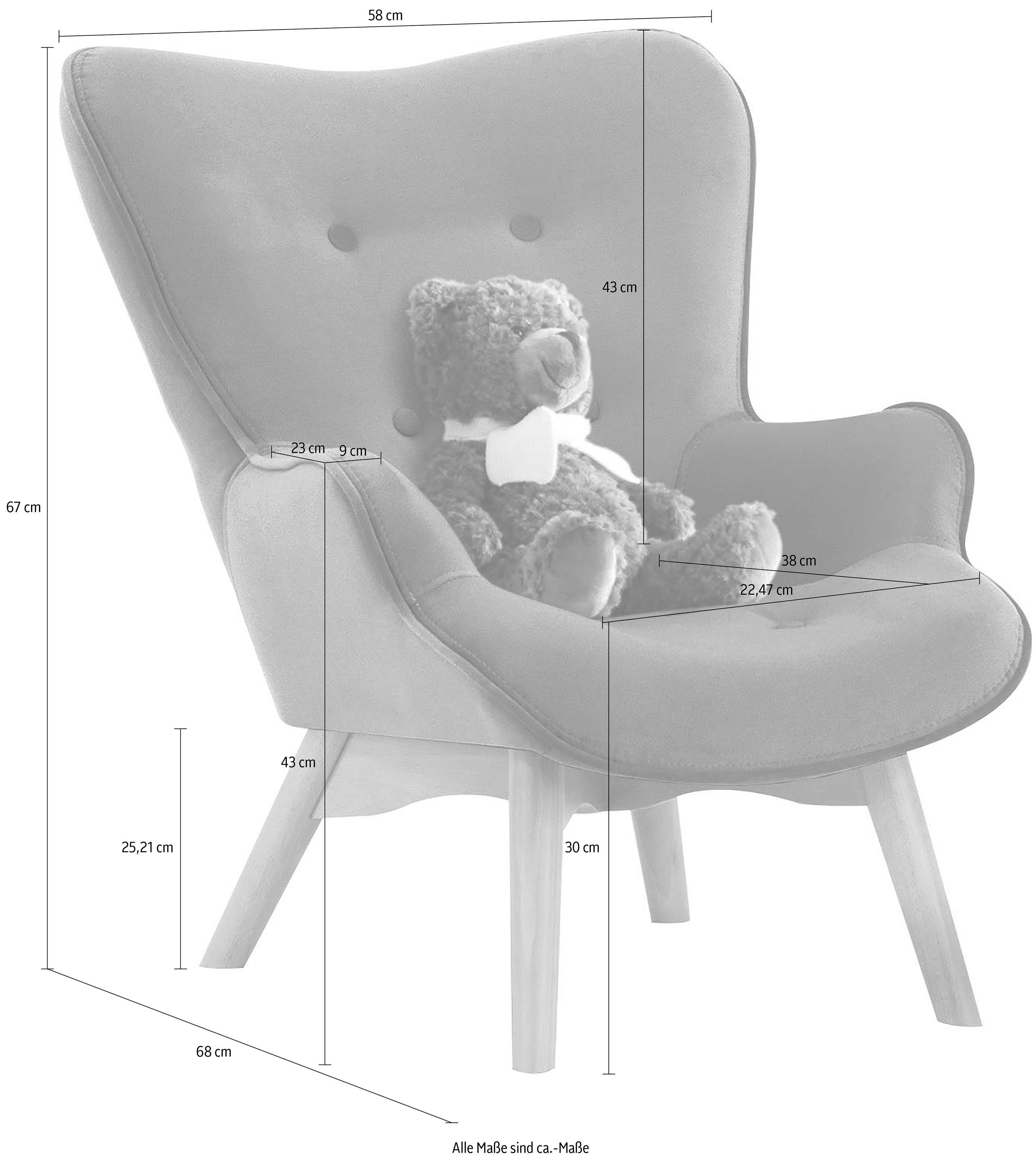 Kinder Duca kleiner Ausführung Mini, Lüttenhütt für in Sessel