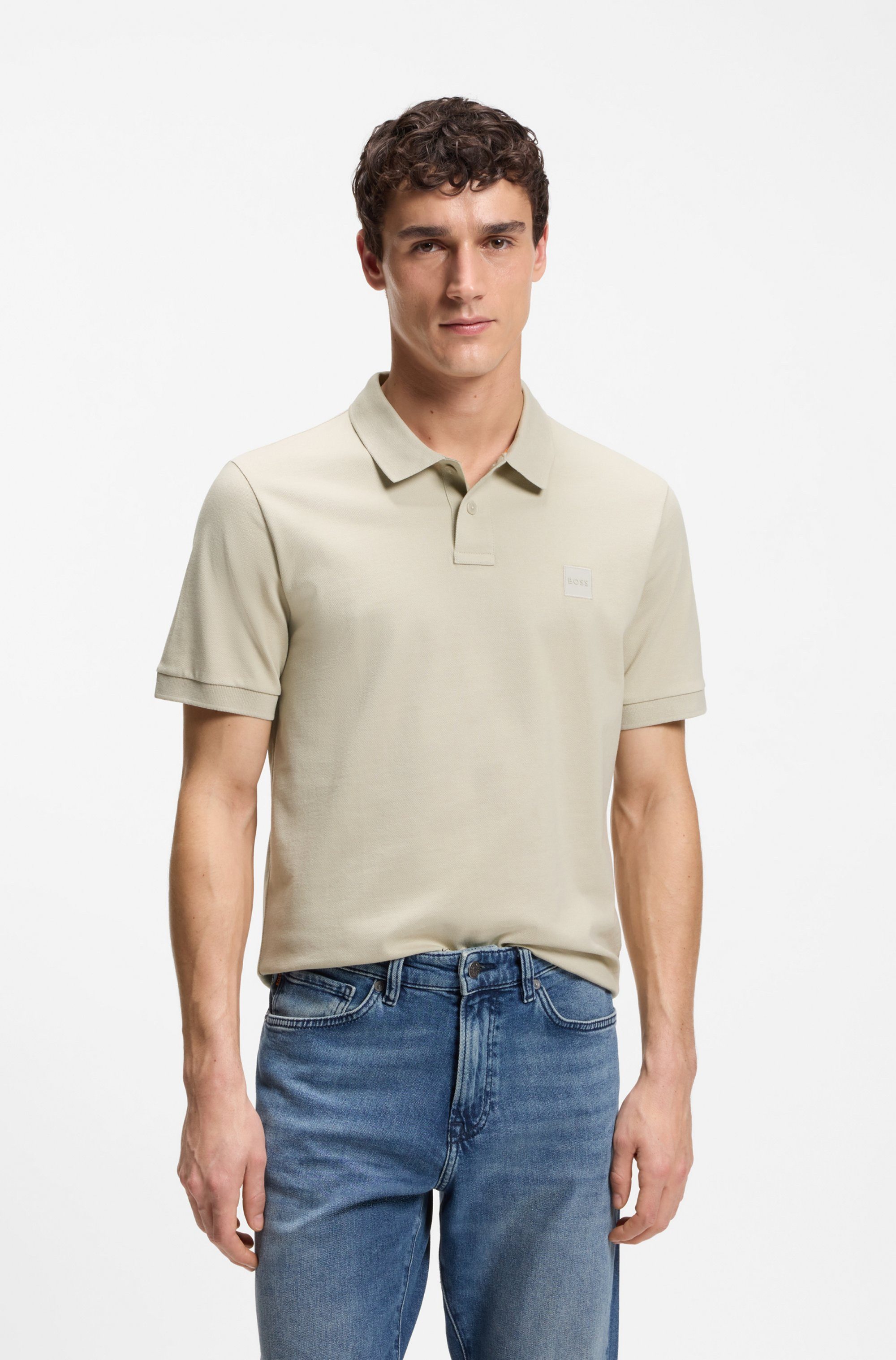 BOSS ORANGE Poloshirt Passenger mit Polokragen