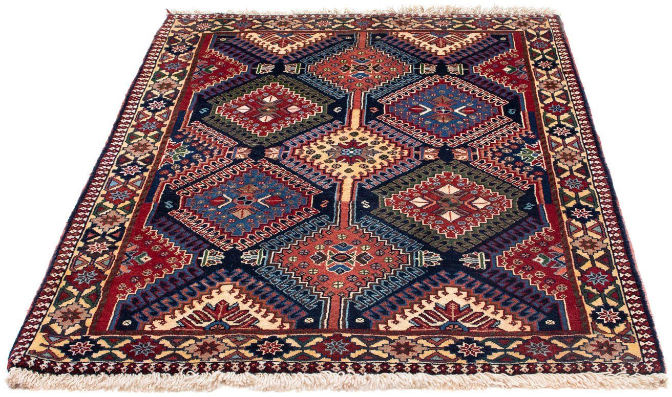 Hochflor-Läufer Abadeh Medaillon Rosso chiaro 198 x 72 cm, morgenland, rechteckig, Höhe: 10 mm, Handgeknüpft