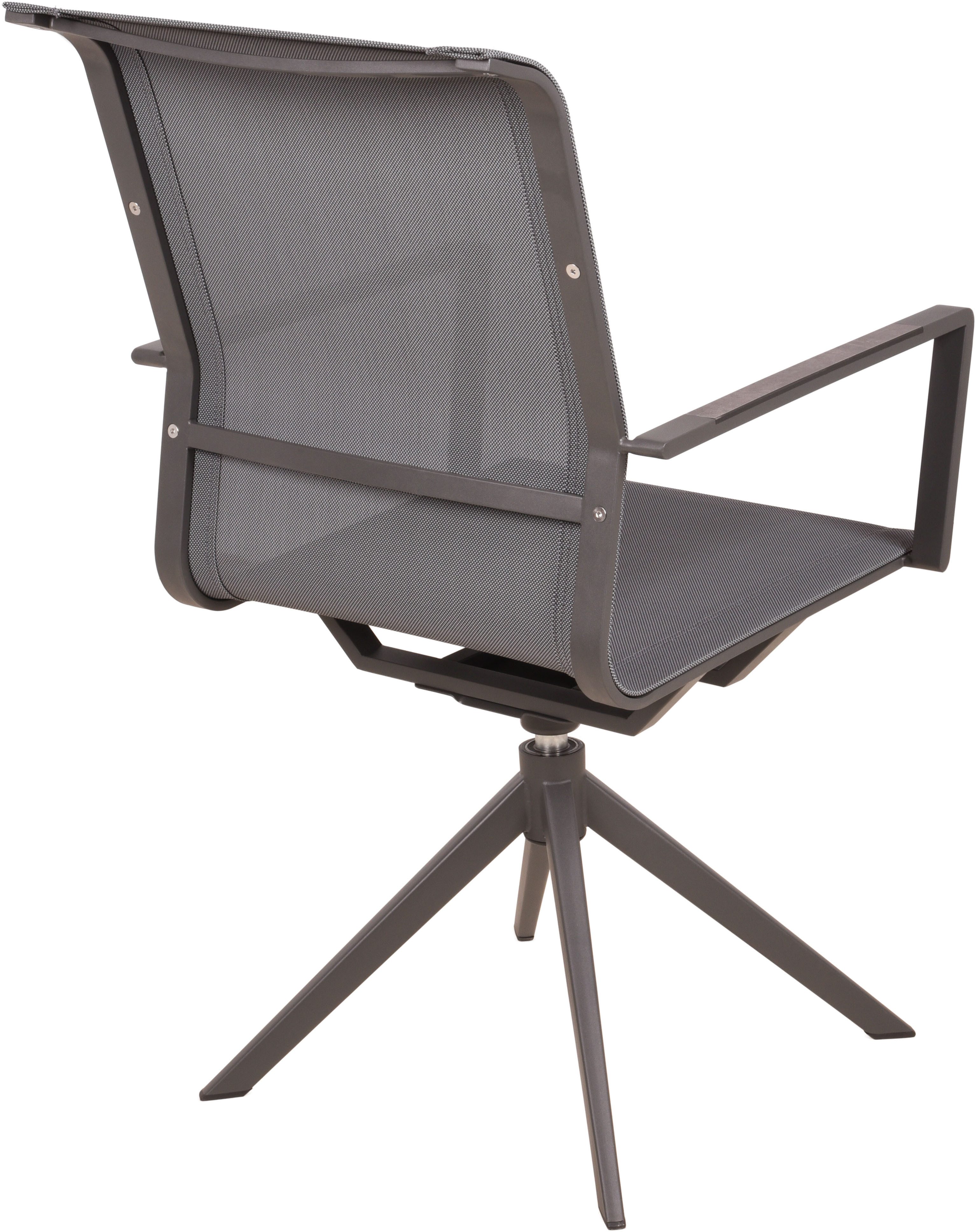 Garden Pleasure Drehstuhl ADRIA (Set, 2 St), 180 ° grad drehbar