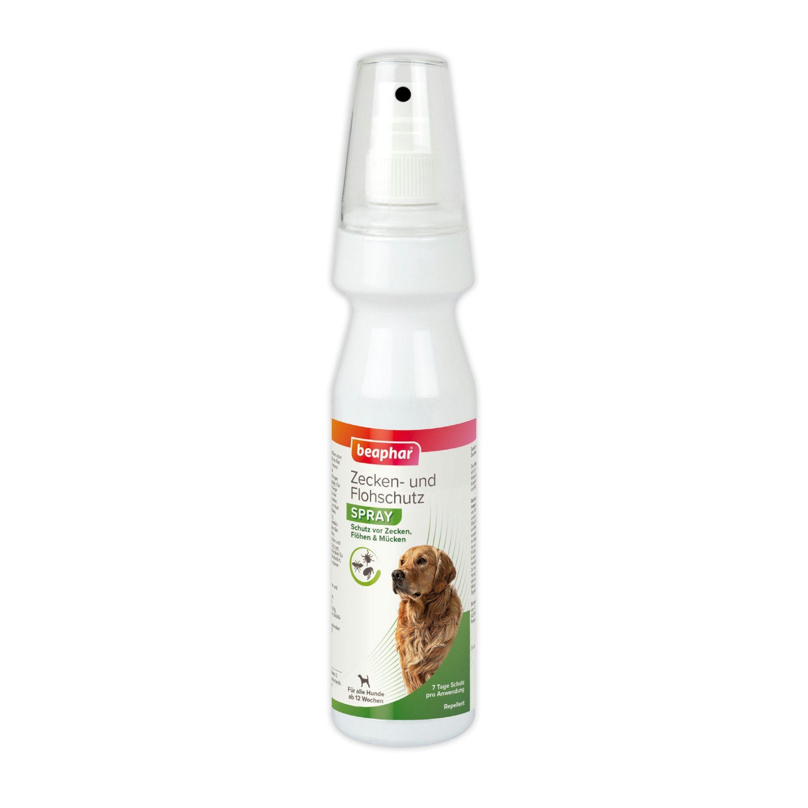 beaphar Zeckenschutzmittel Zecken- und Flohschutz Spray für Hunde - 150 ml, 150 ml