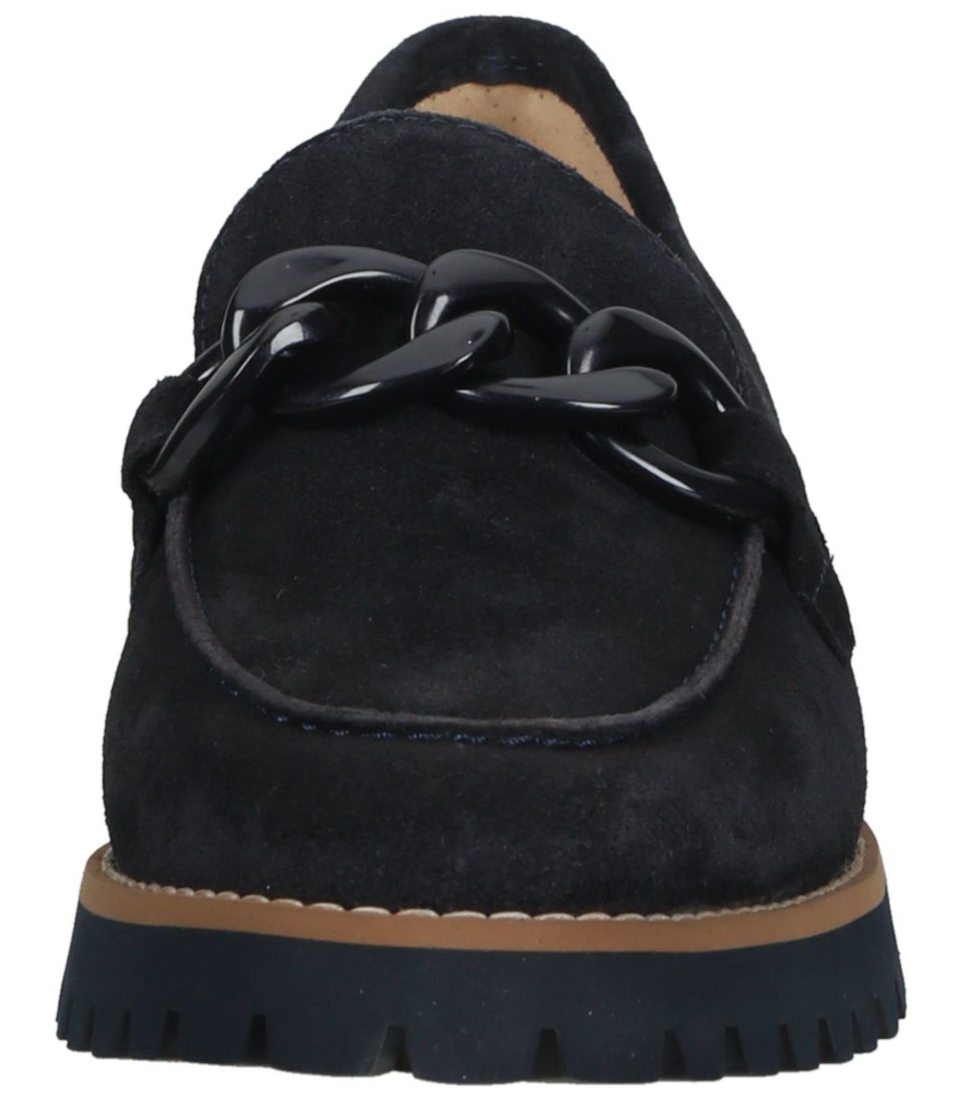 Ara Slipper Veloursleder Slipper blau 048099