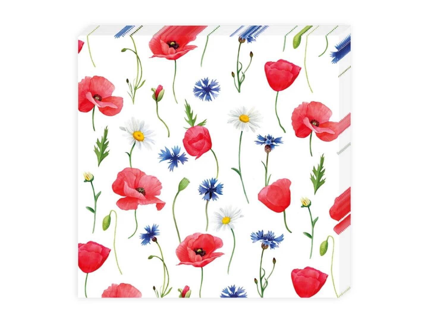 Grätz Verlag Papierserviette Cocktailserviette Blumenmeer