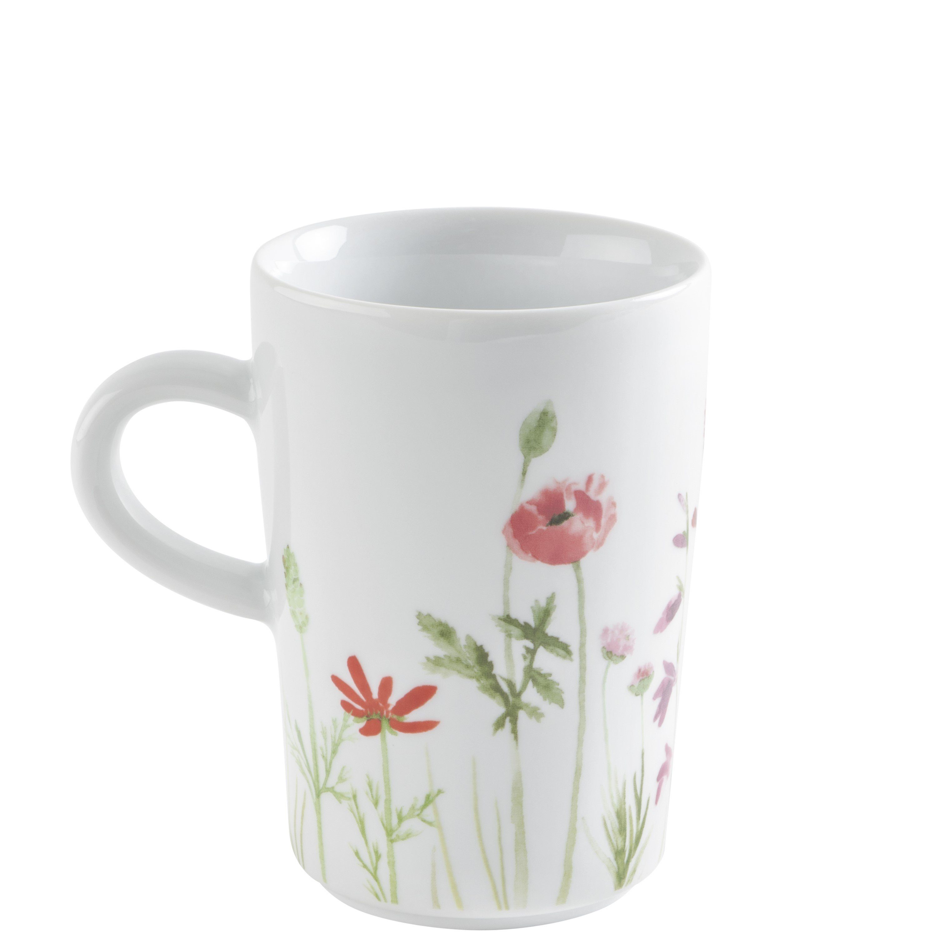 KAHLA Latte-Macchiato-Tasse Wildblume 0,35l, Porzellan, Made in Germany