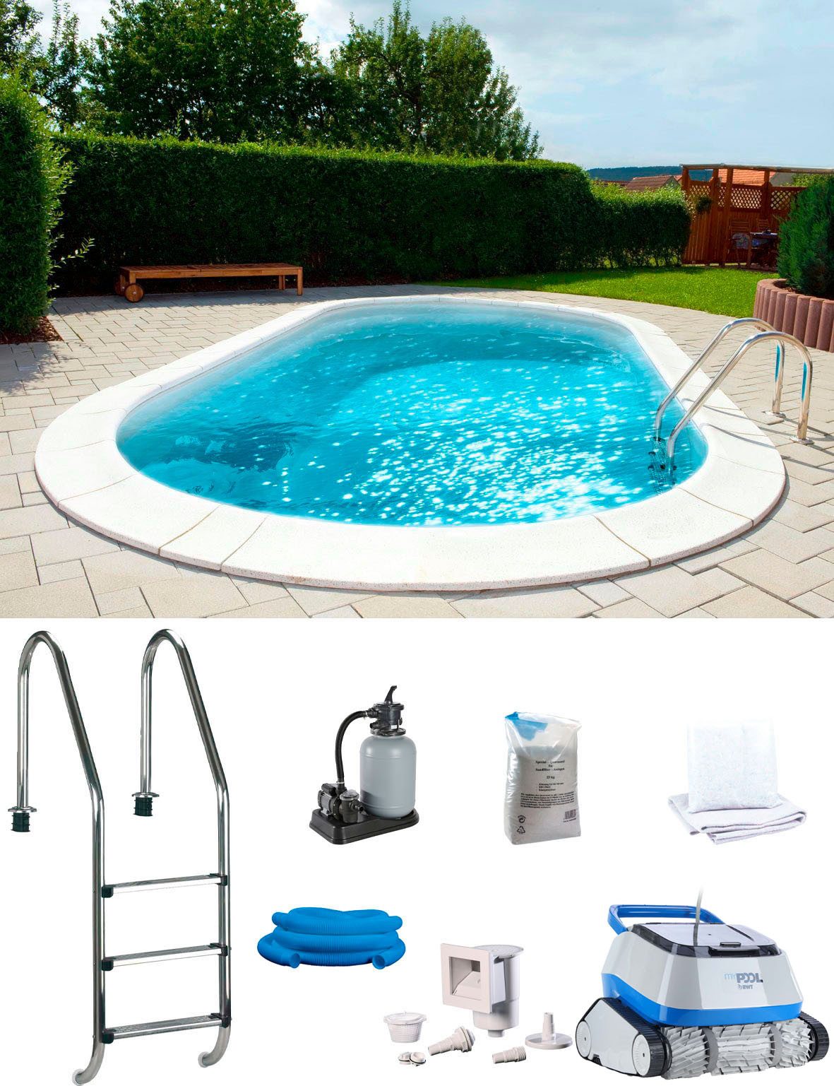 my POOL BWT Ovalpool POWER, BxLxH: günstig online kaufen