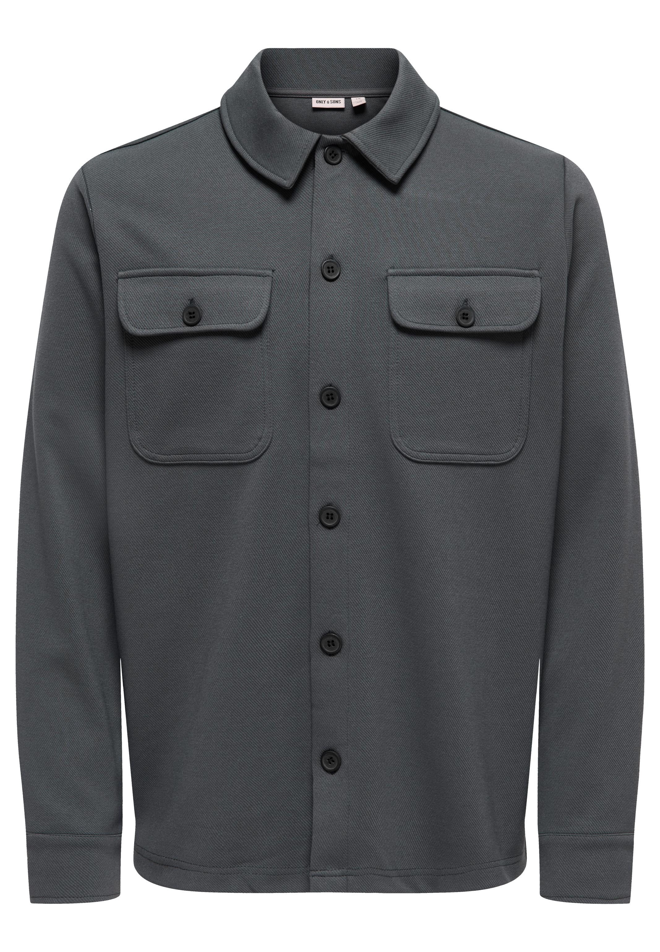 ONLY & SONS Hemdjacke Newkodyl (1-St) Hemdjacke / Overshirt - Blickdicht - günstig online kaufen