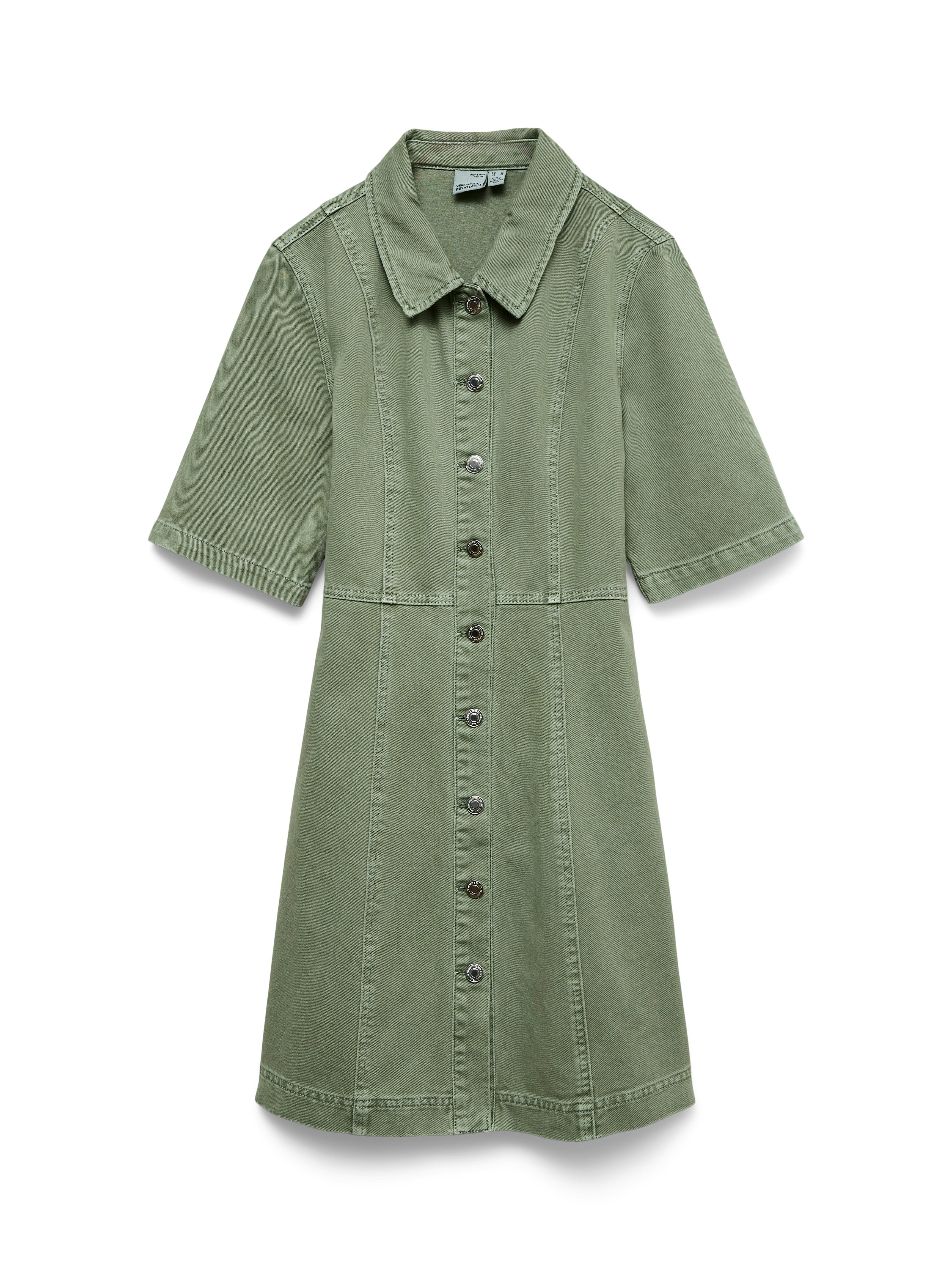 Jeanskleid VMDAISY 2/4 SHORT DENIM DRESS NOOS