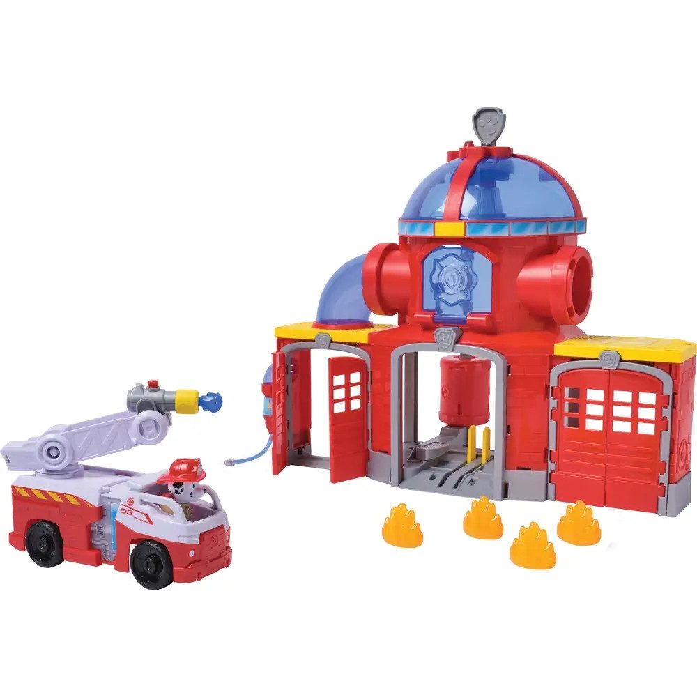 Spin Master Actionfigur Paw Patrol Fire Rescue - DLX Feuerwehr Station – Bild 5 von 5