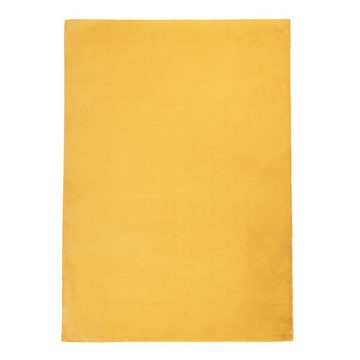 Hochflor-Teppich Wohnzimmer Teppiche Einfarbig Hochflor Shaggy Samtweich, payé, Rechteckig, Höhe: 21 mm