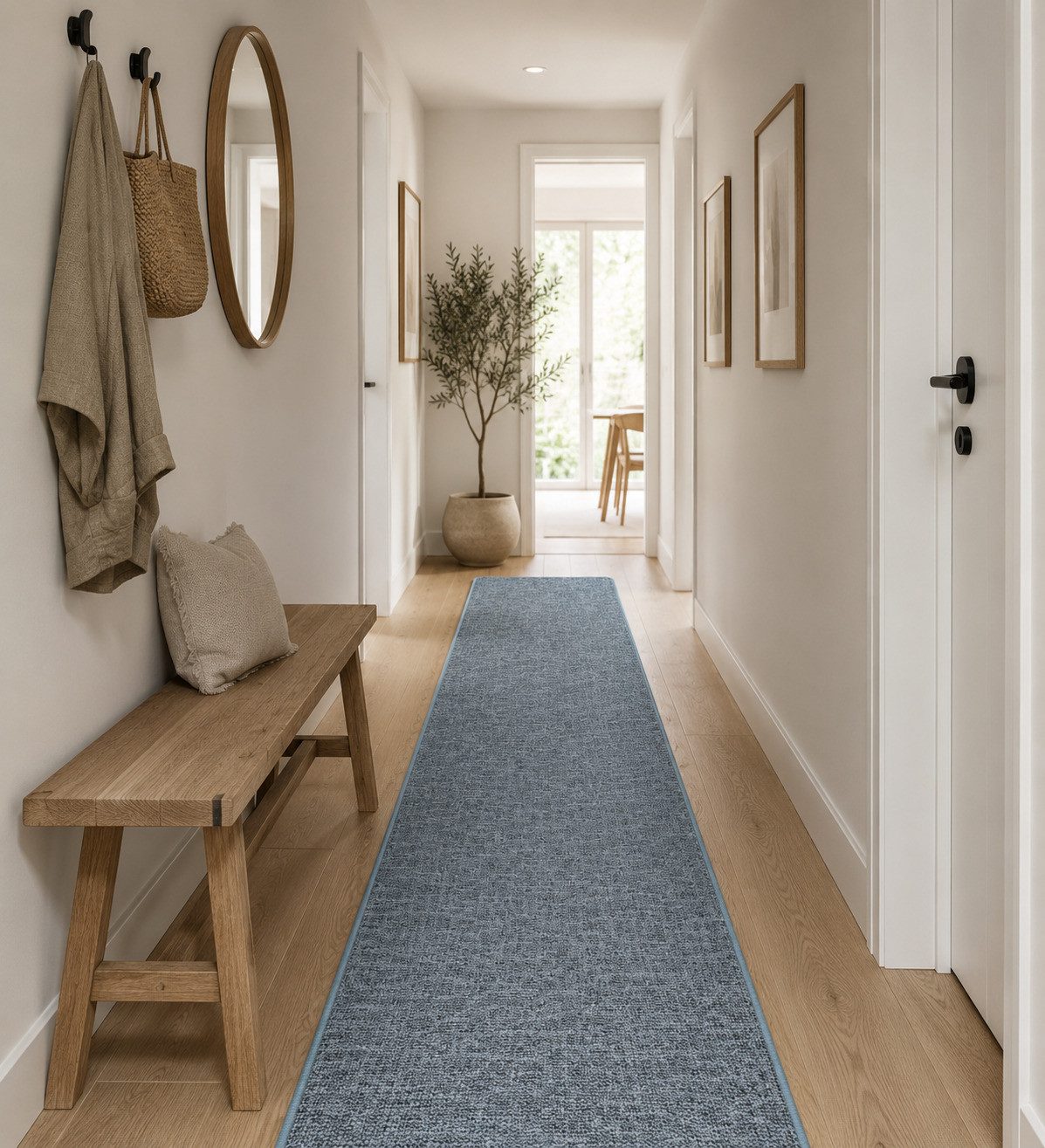 Snapstyle Läufer Schlingen Designer Teppich Läufer Niva, Eckig, Höhe: 8 mm