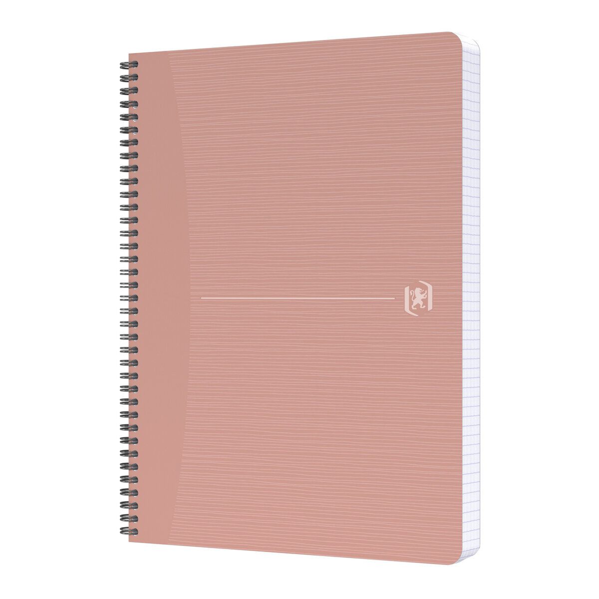 OXFORD Notenblock My Rec’Up Spiralbuch - A4 90 Blatt liniert rosa. (5 Stück)