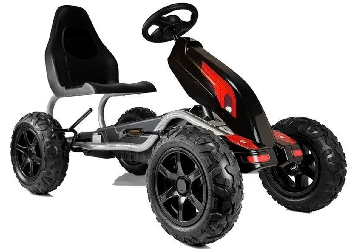 Wisam Elektro-Kinderauto Gokart B012 Schlauchreifen Schwarz