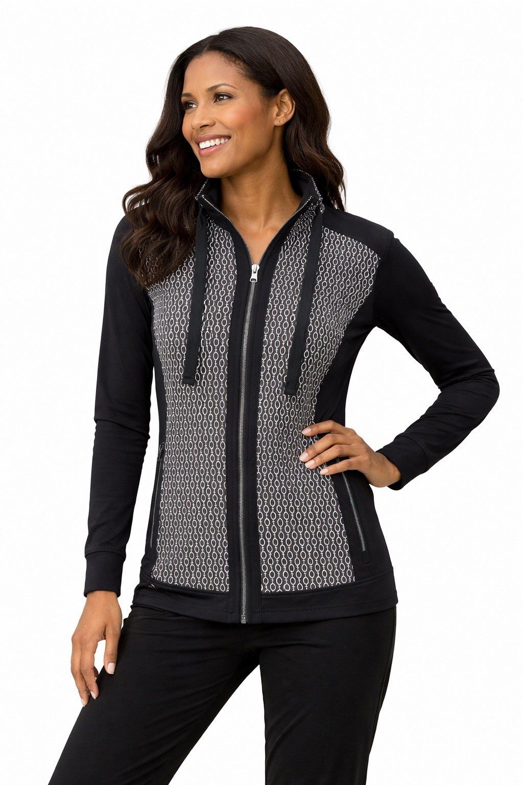LPO Fleecejacke Damen Sportjacke Josefine