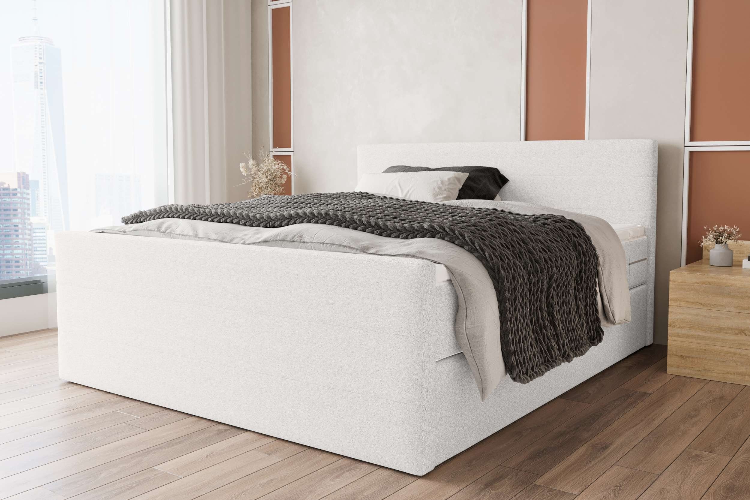 99rooms Boxspringbett Phönix Plus (Schlafzimmerbett, Bett), günstig online kaufen