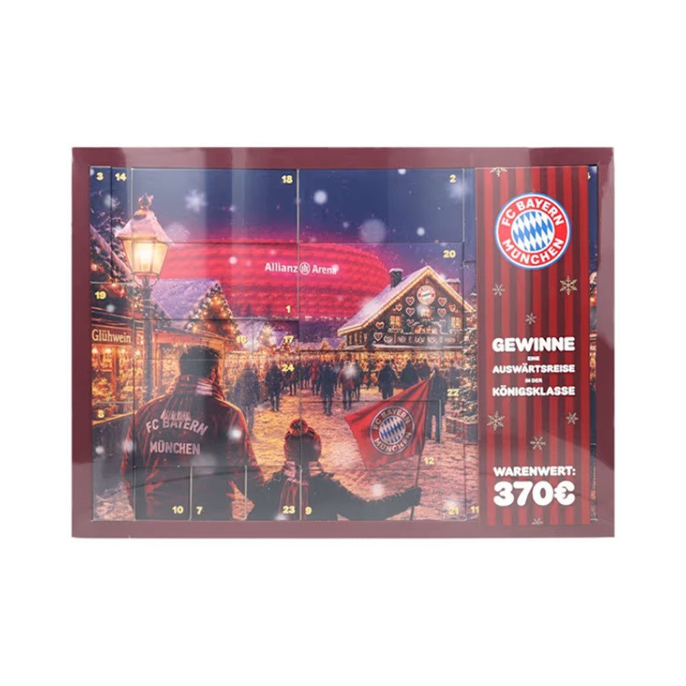 FC Bayern München Adventskalender Adventskalender Premium 2026 (Packung), Offizielles Lizenzprodukt