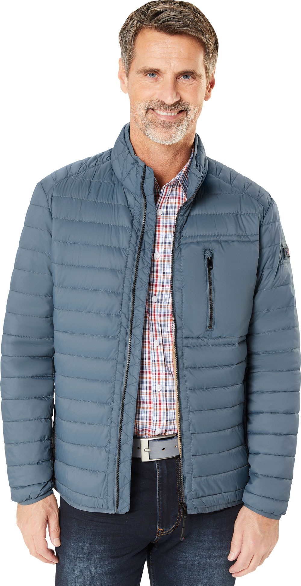 Tom Ramsey Steppjacke Leicht, thermoisolierend mit elastischen Bündchen an Ärmeln und Saum