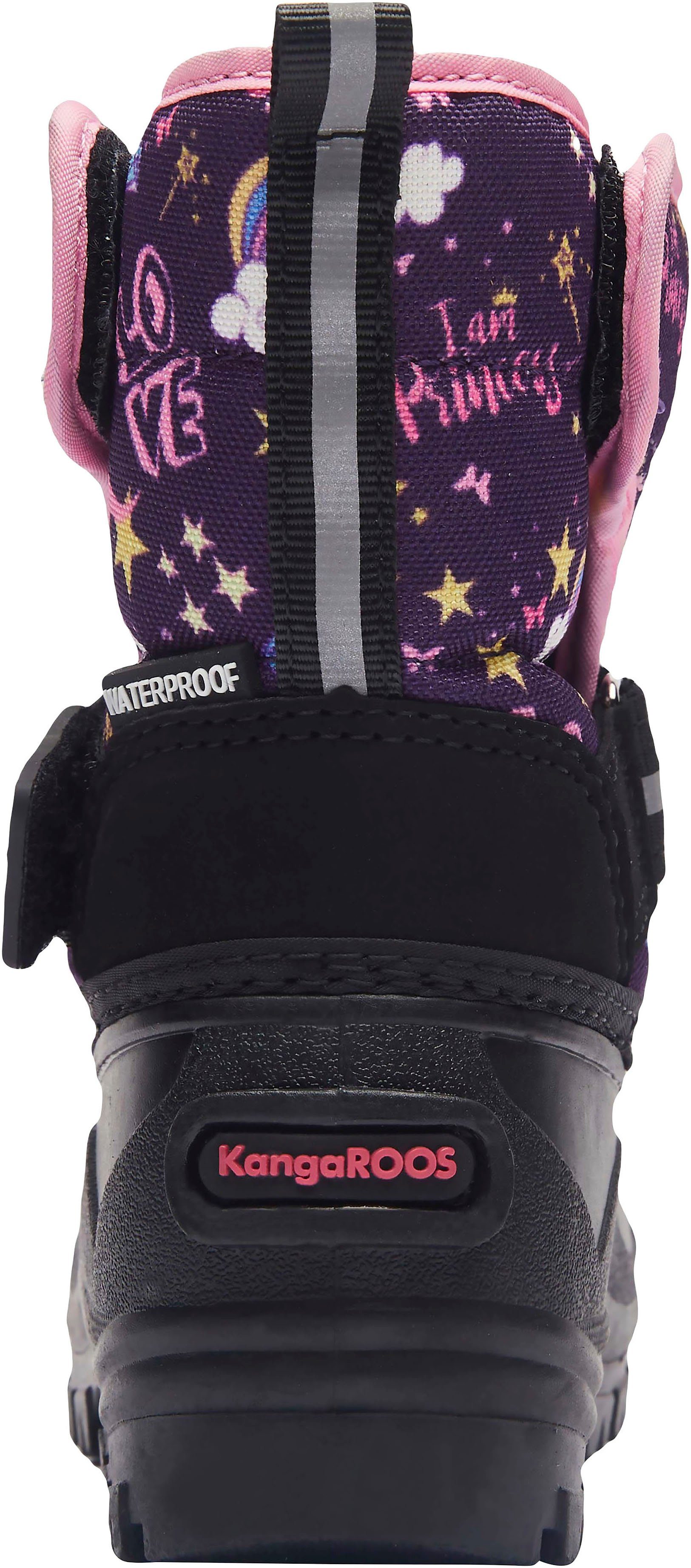 KangaROOS K-Shell II Winterstiefel Snowboots, Winterboots, Winterschuhe, mit Klettverschluss