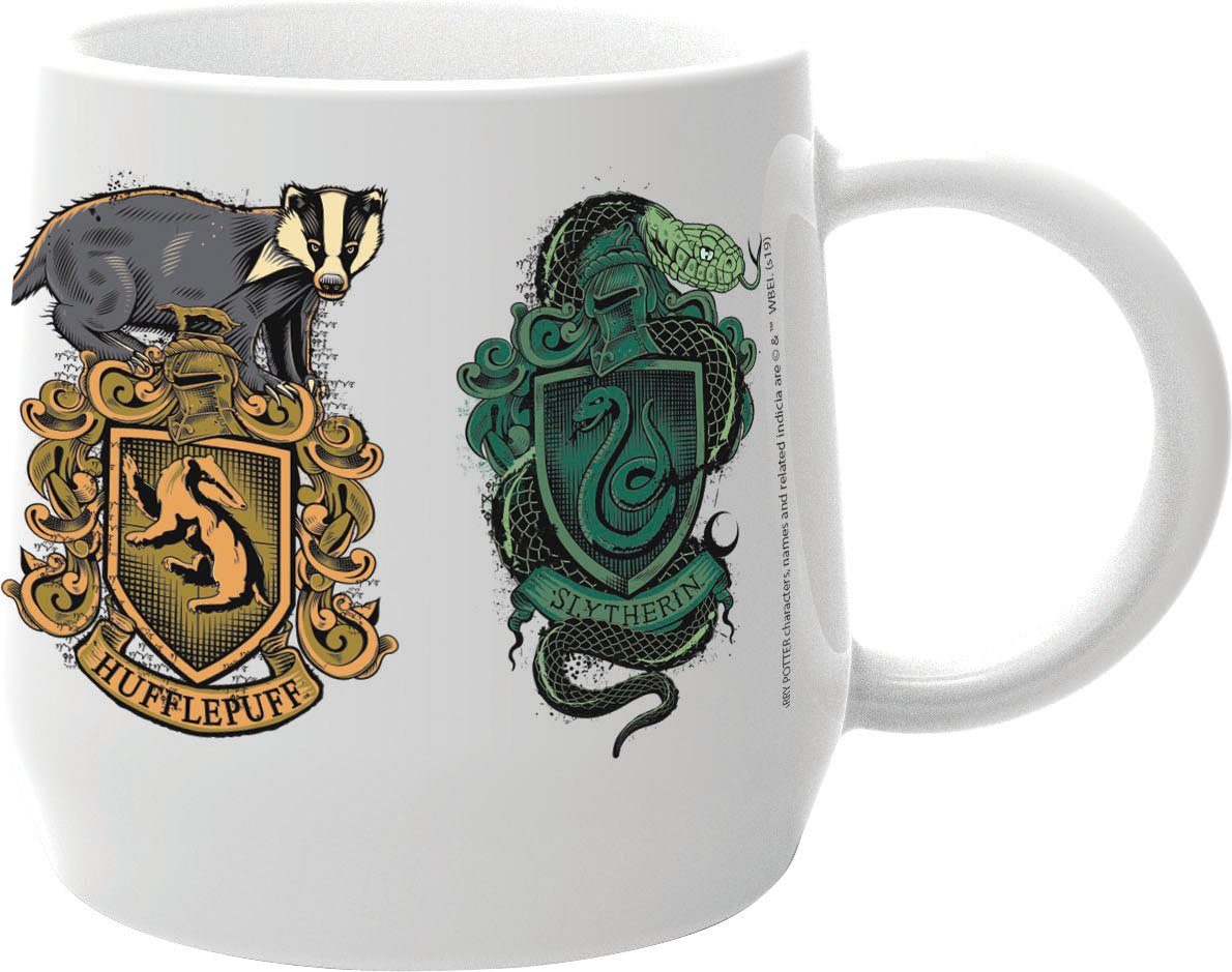 Image of Becher »Harry Potter Becher Wappen Häuser (355 ml)«, Keramik
