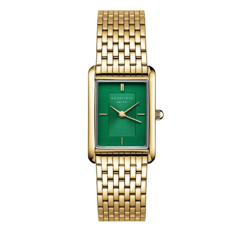 ROSEFIELD Quarzuhr ROSEFIELD Damenuhr Heirloom Smaragd-Grün günstig online kaufen