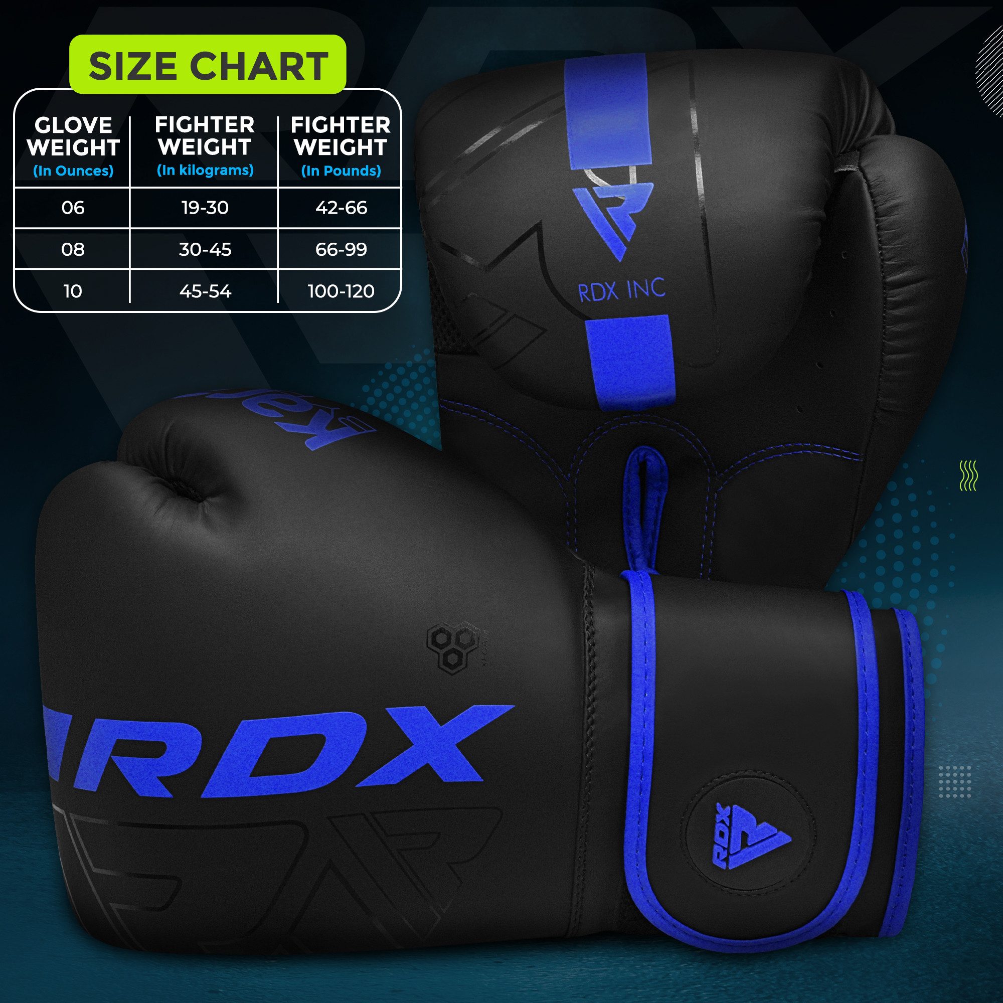 RDX Sports Kinderboxhandschuhe RDX Kinder-Boxhandschuhe für Muay Thai Sparring, Junior Boxhandschuhe