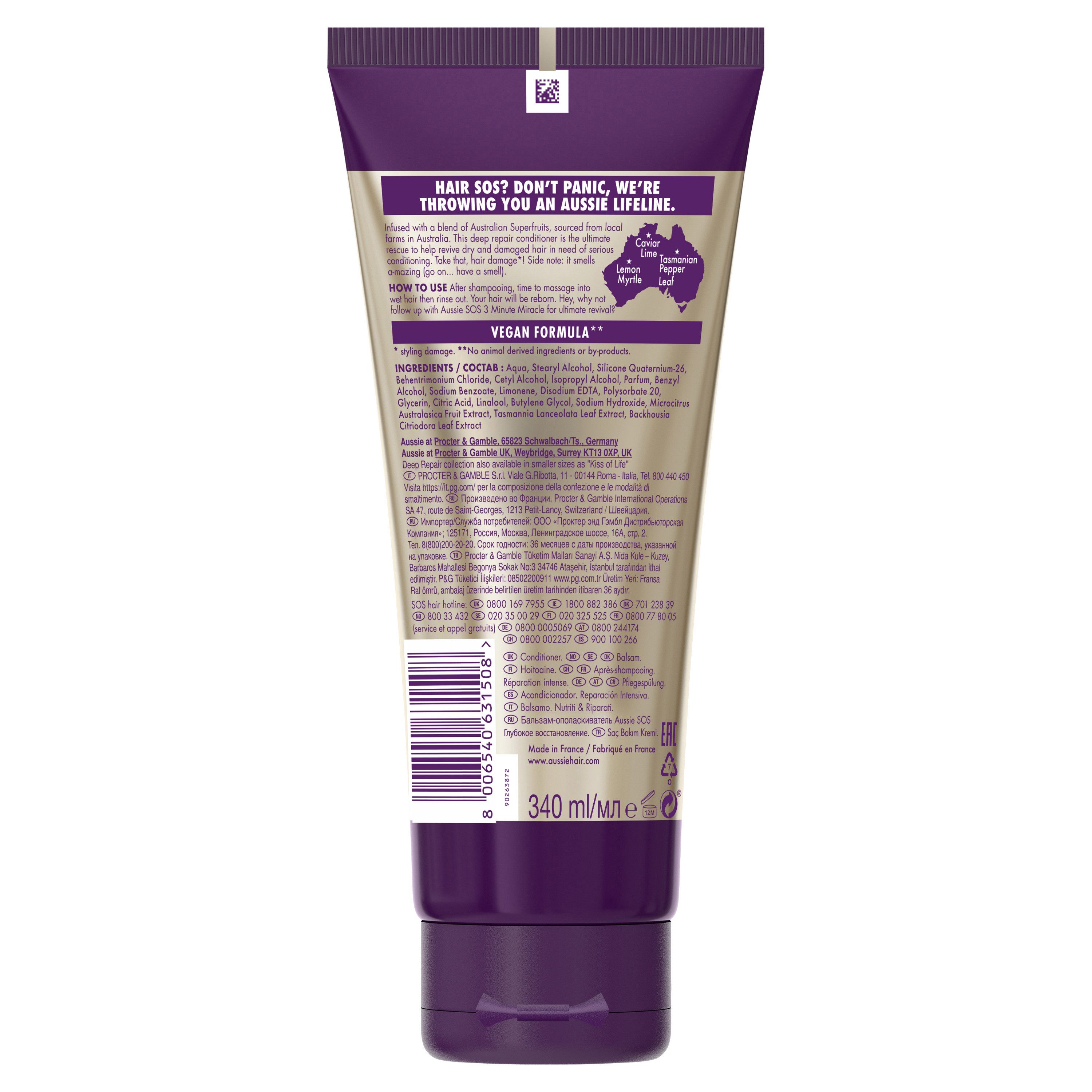 Aussie Haarspülung SOS Deep Repair - 340ml