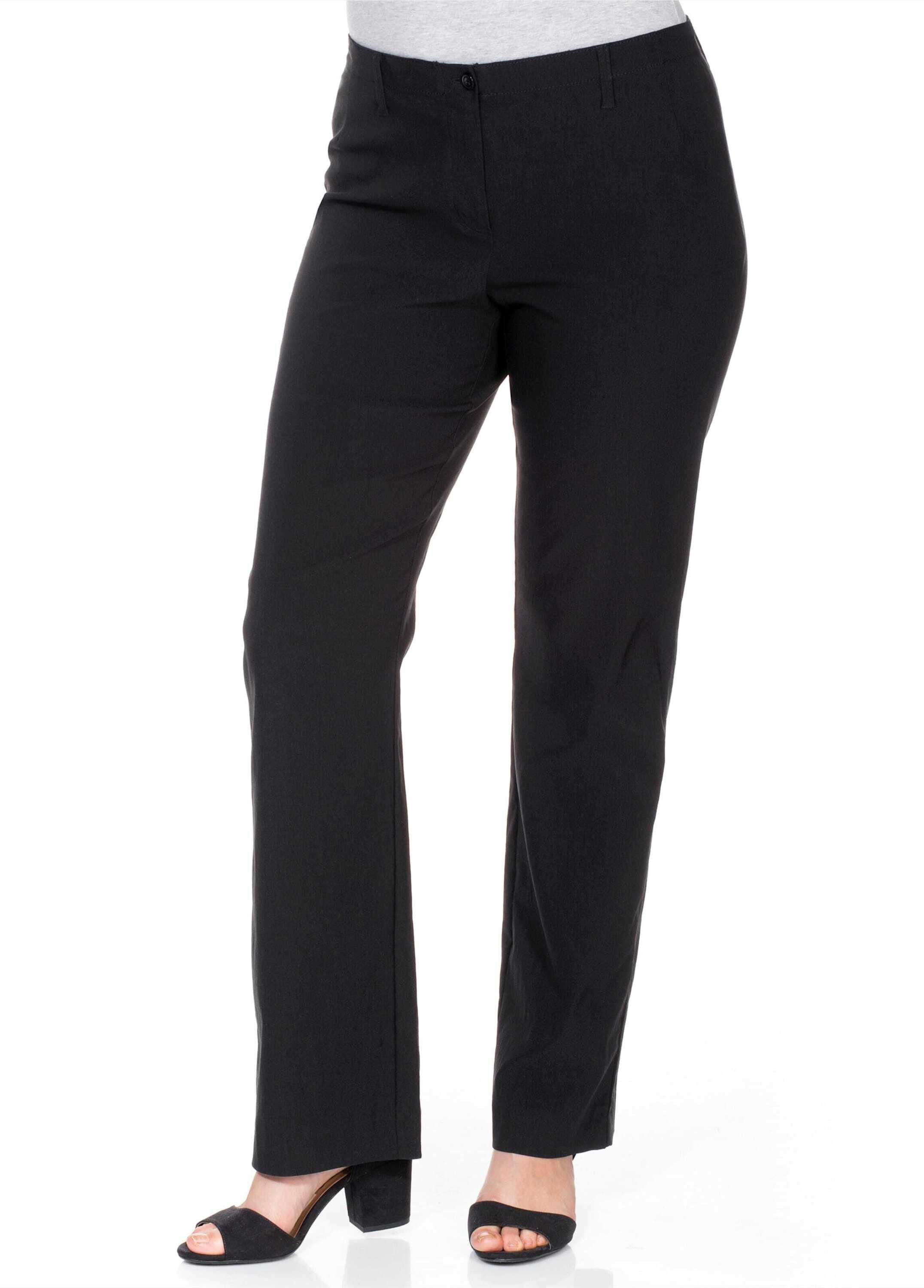 Sheego Jerseyhose Stretch-Hose »Die Bootcut« mit schmalem Bund günstig online kaufen