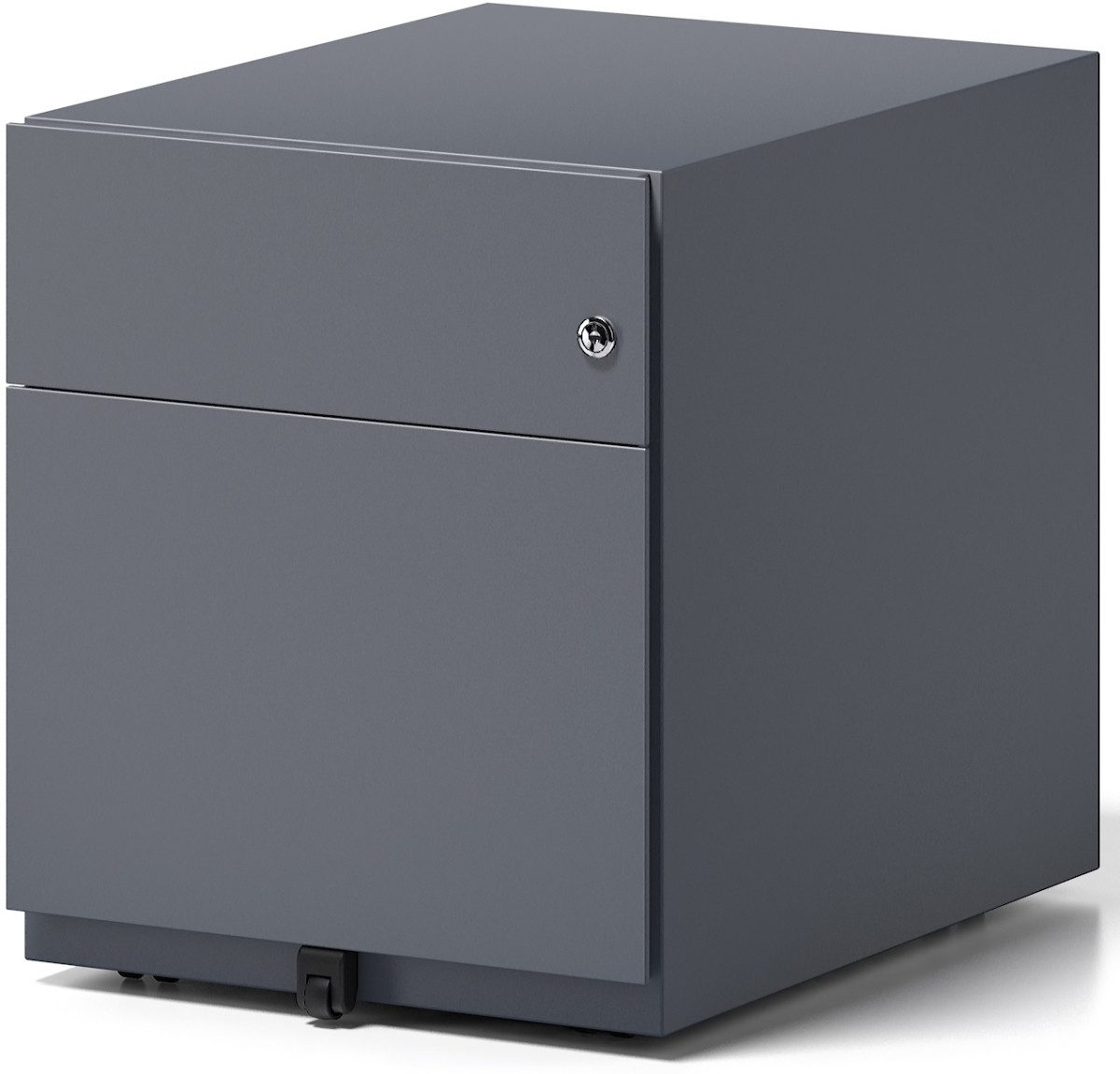 Bisley Container Rollcontainer Note NWA 1x Auszug + 1x Schub HxBxT 495x420x565mm anthr.