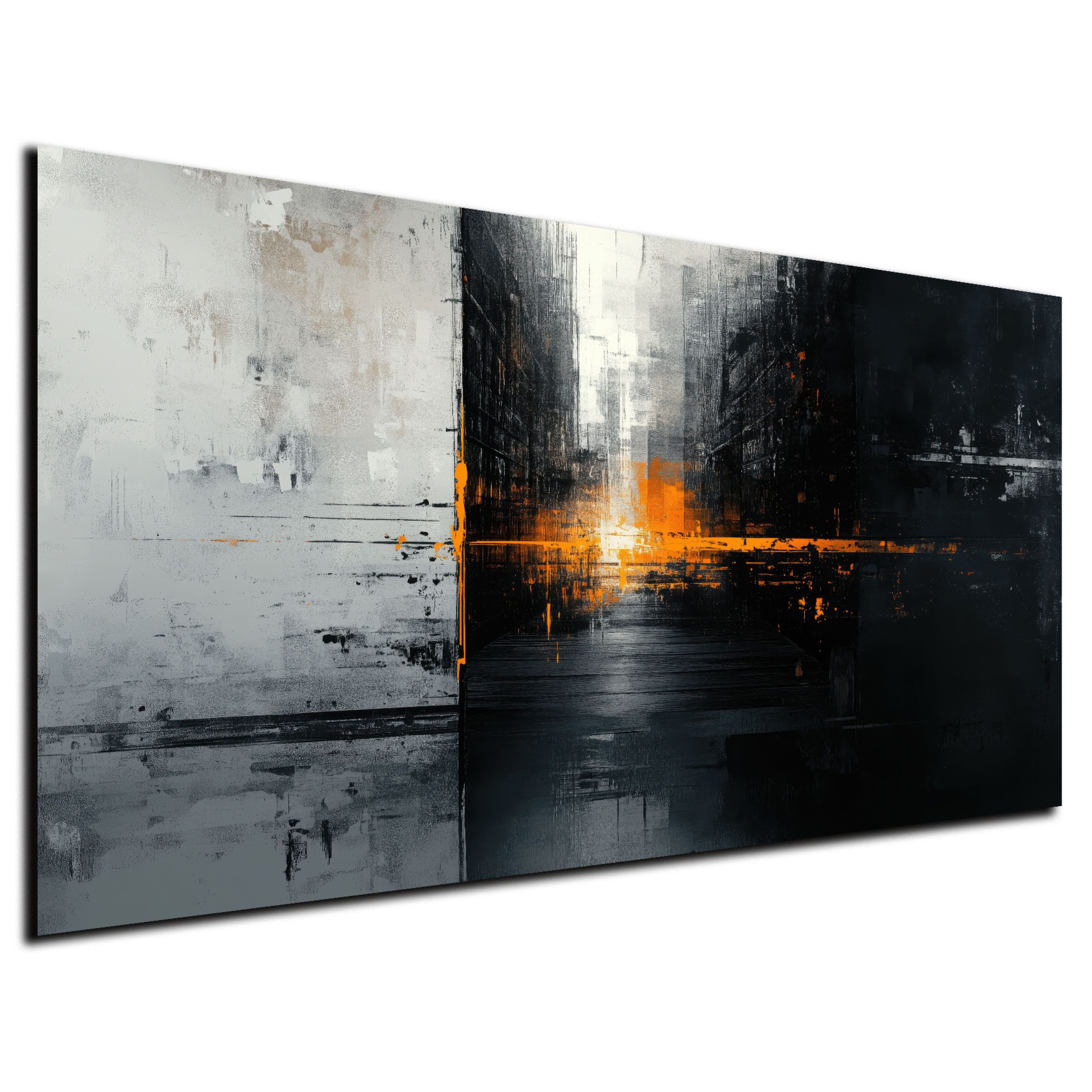 DARO Design Leinwandbild Modern Abstrakt Wandbilder XXL Wandbild Wand Deko günstig online kaufen