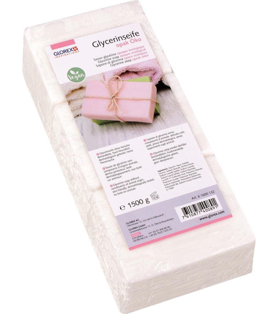 Glorex Handseife Glorex Glycerin-Seife Öko opak 1500 g