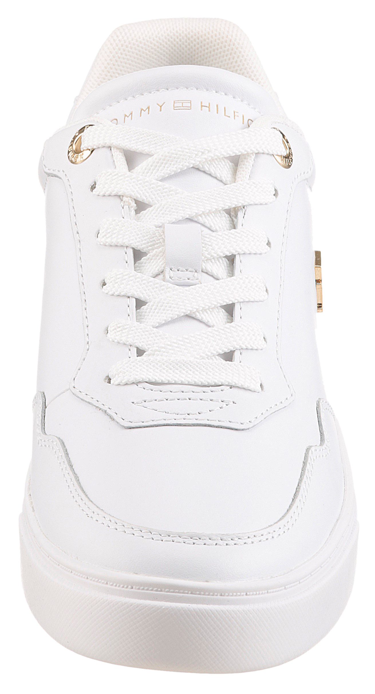 Tommy Hilfiger ESSENTIAL ELEVATED COURT SNEAKER Plateausneaker, Freizeitschuh, Halbschuh, Schnürer im Basket-Look