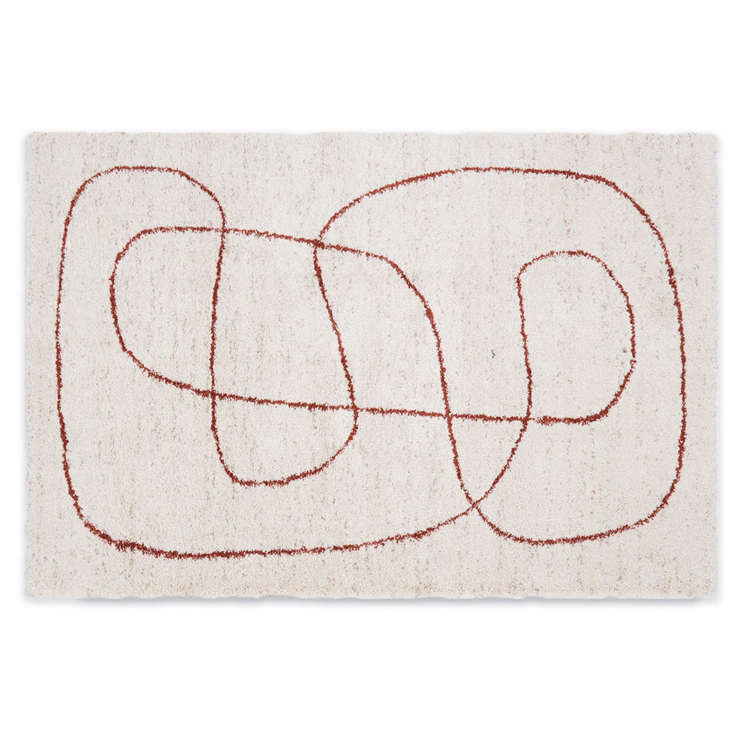 DomDeco Hochflor-Teppich Hochflorteppich BORA, Serie "Cloud"